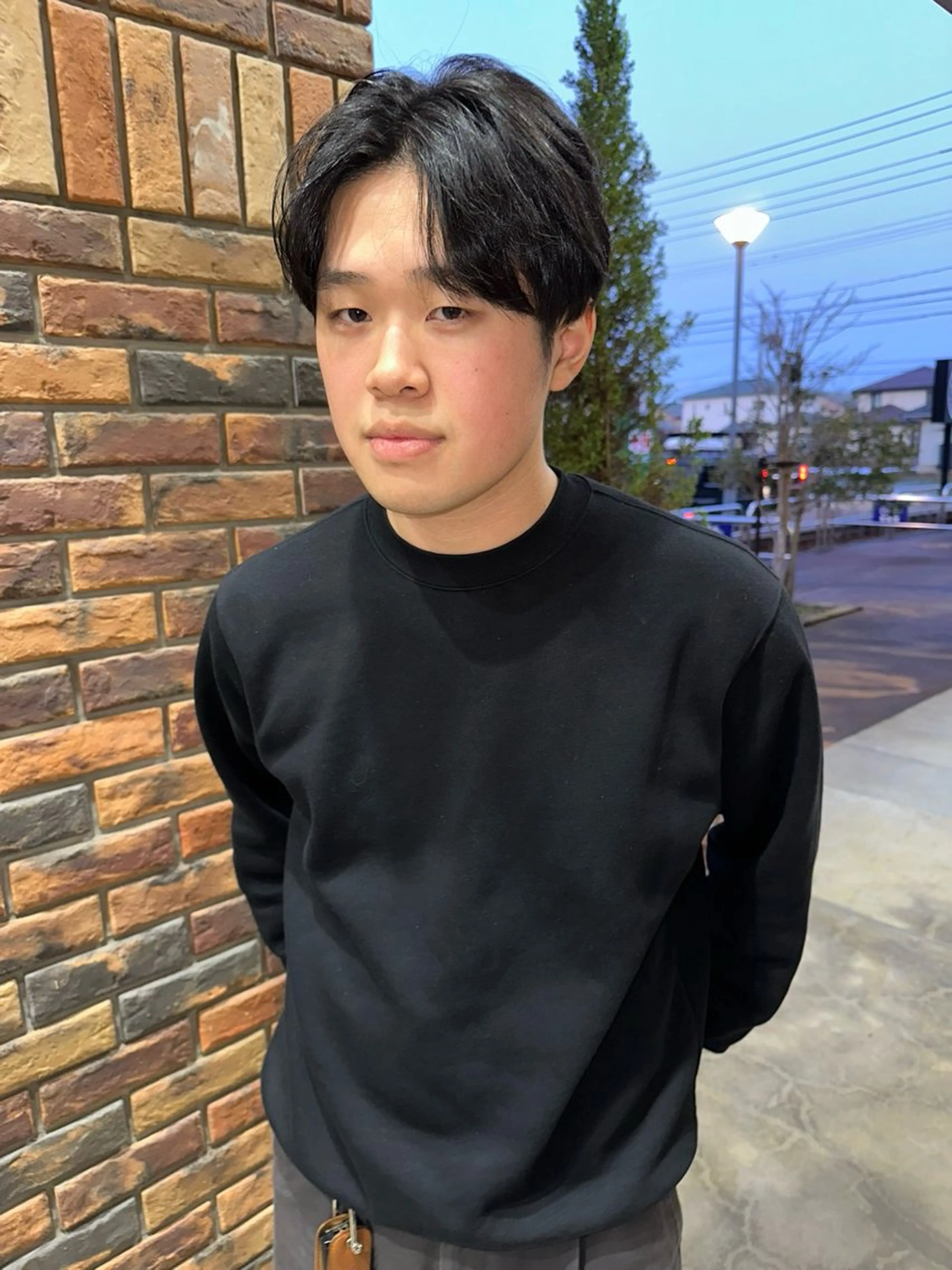 パーマ メンズ メンズパーマ/波巻き 桜井凌平のヘアスタイル