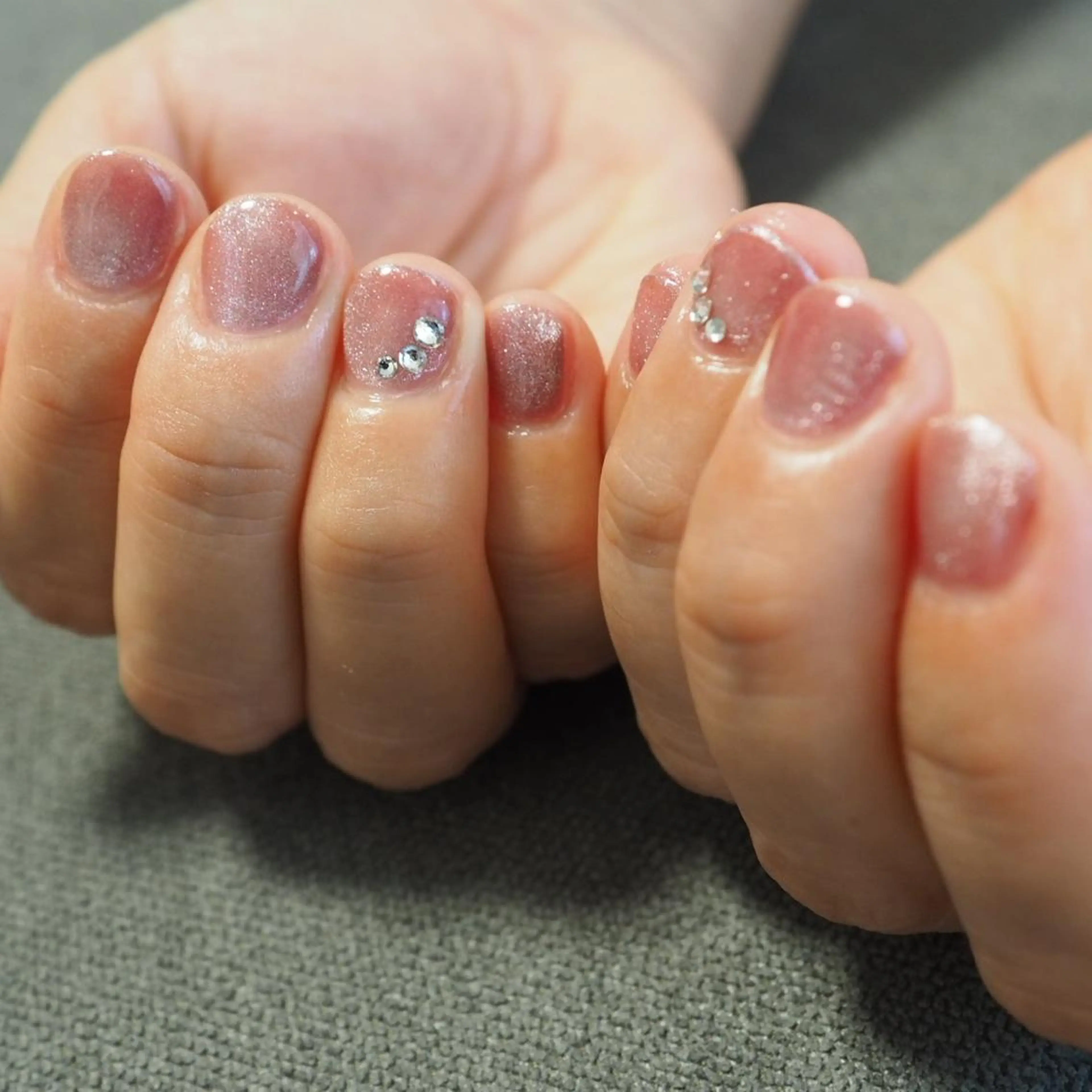 ネイル マグネットネイル ストーンネイル ハンドネイル infinity skyのネイルデザイン