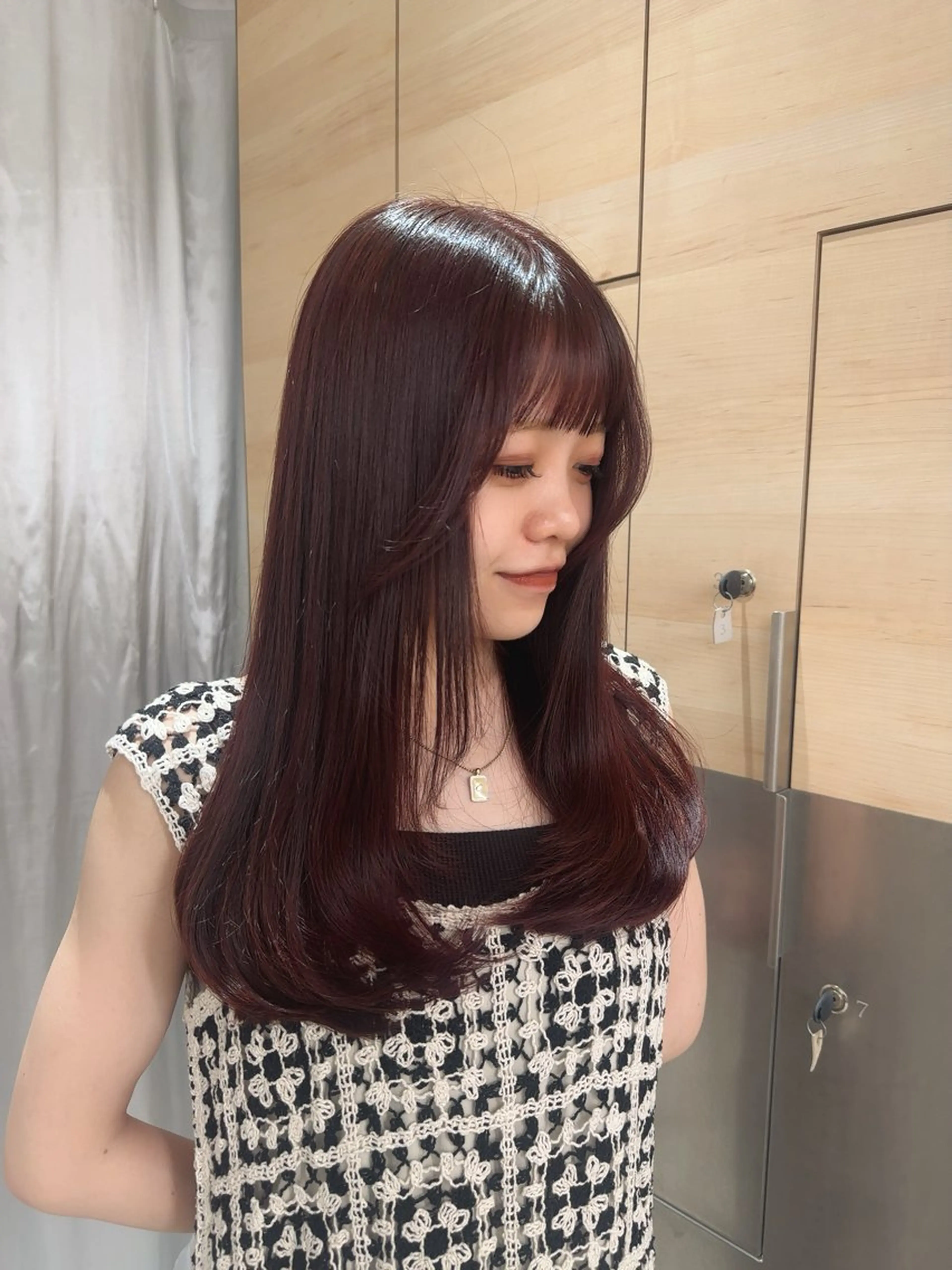 ロング カラー レイヤーカット あいこ/ハンサム ショート/日本橋🌷のヘアスタイル