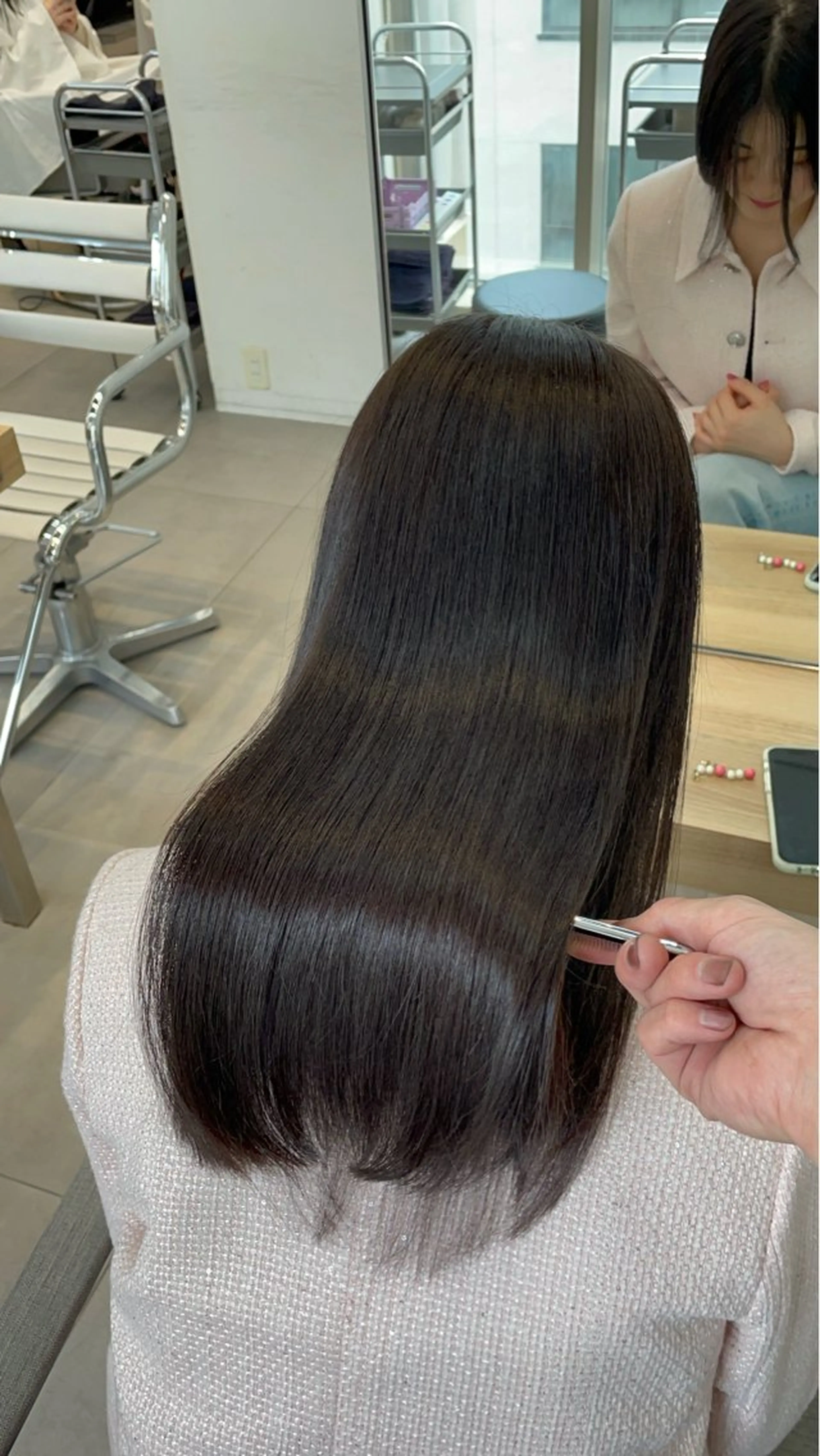 ロング カラー 髪質改善 ✨髪質改善✨美髪 矯正🫧小泉のヘアスタイル