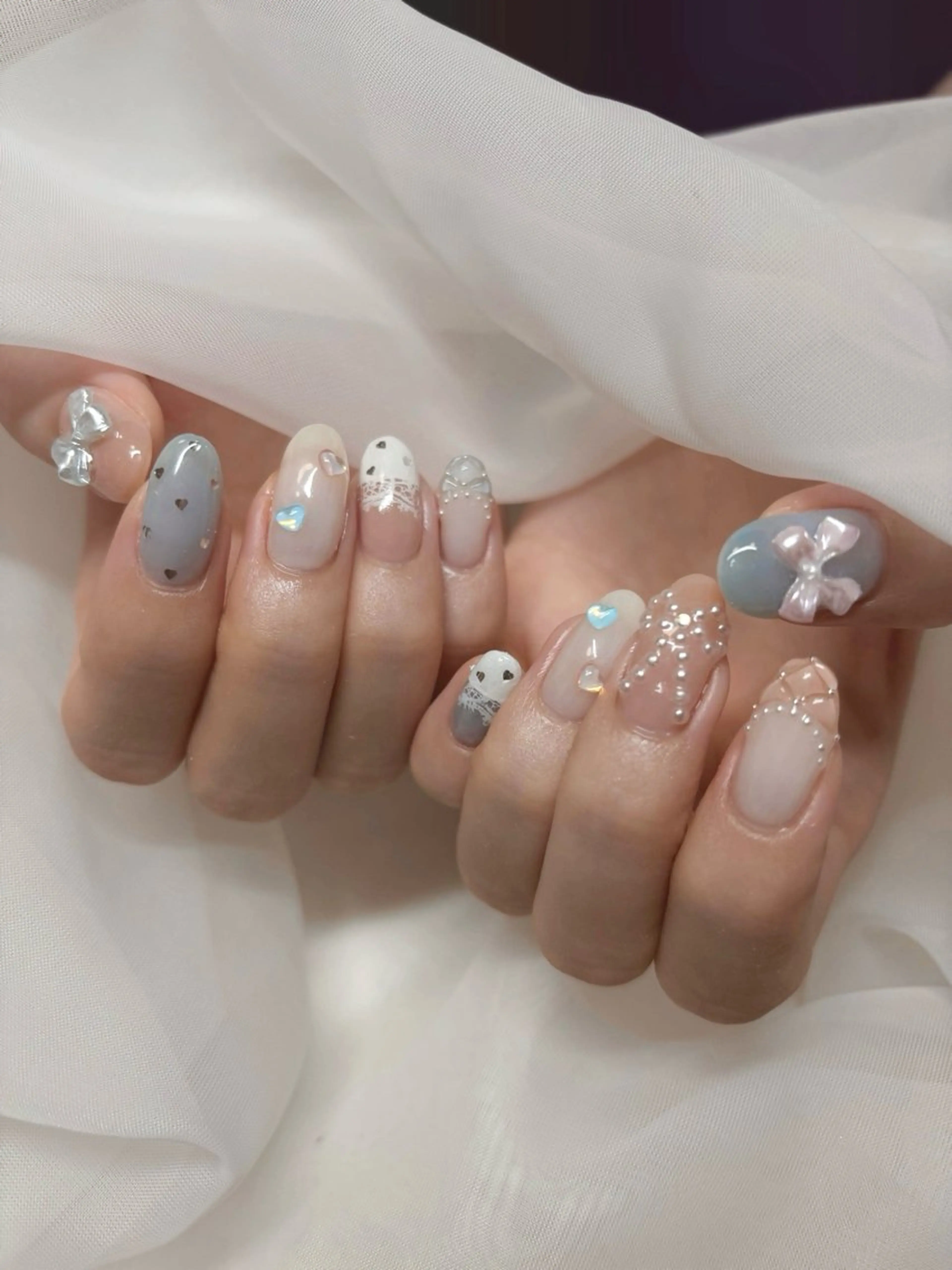 ネイル 韓国ネイル eight nail 渋谷駅前店所属・makoto 🐻‍❄️のネイルデザイン