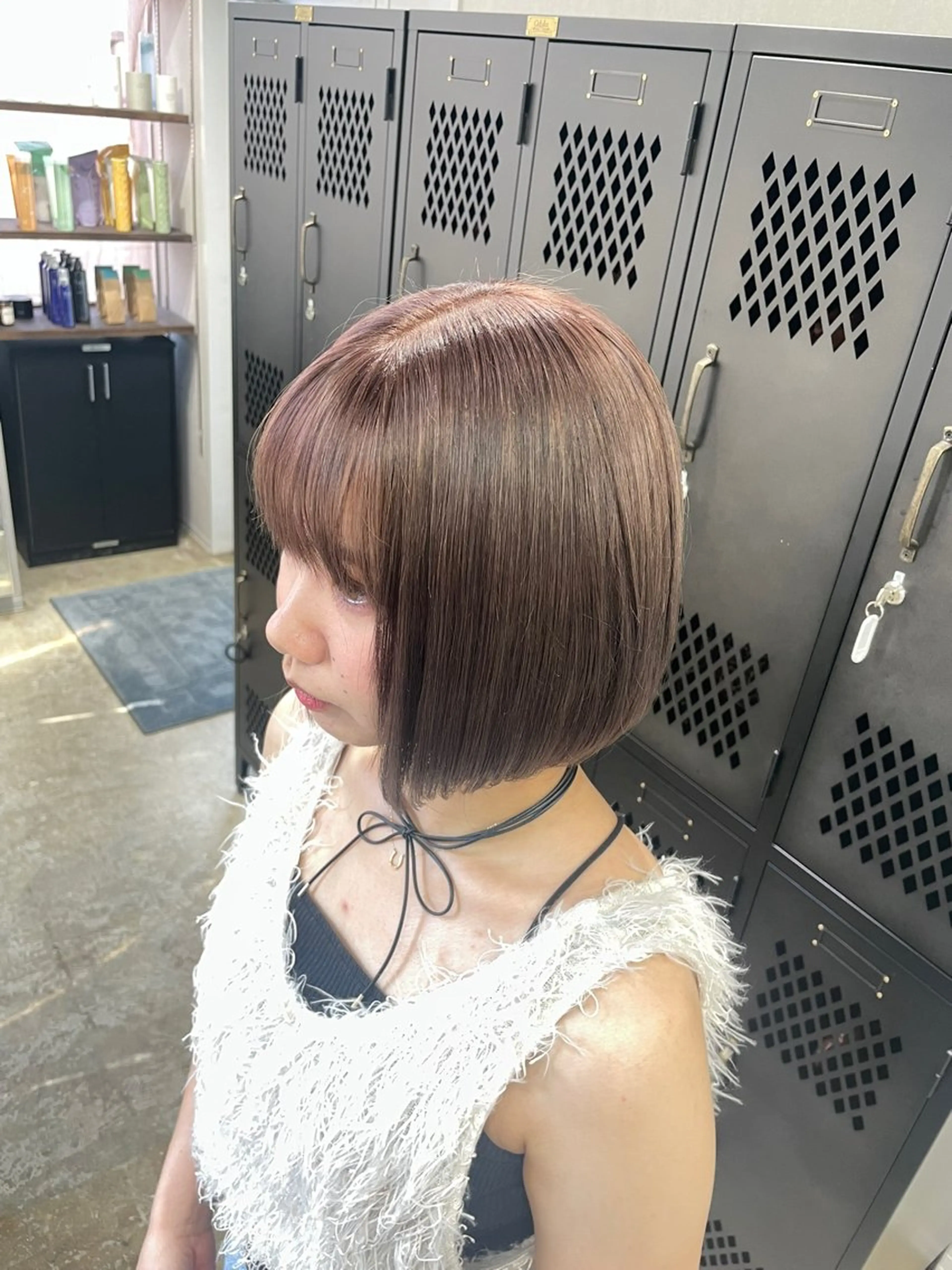 ミディアム カラー ヘアカラー ブレンバイドット所属・ニュアンスカラー/ 🫧レミ(坊主)のヘアスタイル