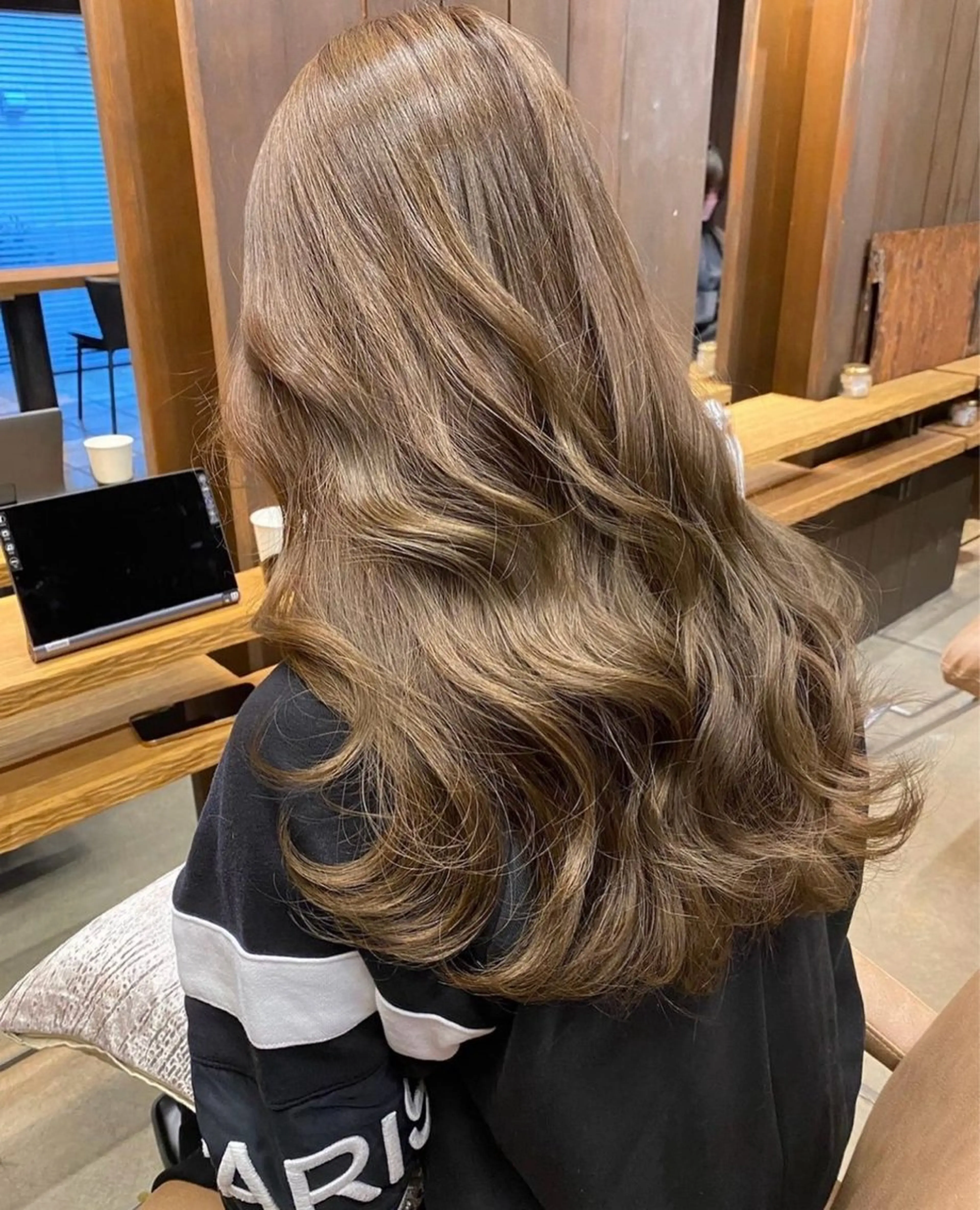 カラー ❤️ブリーチなし💚 ダブルカラー平野実花のヘアスタイル