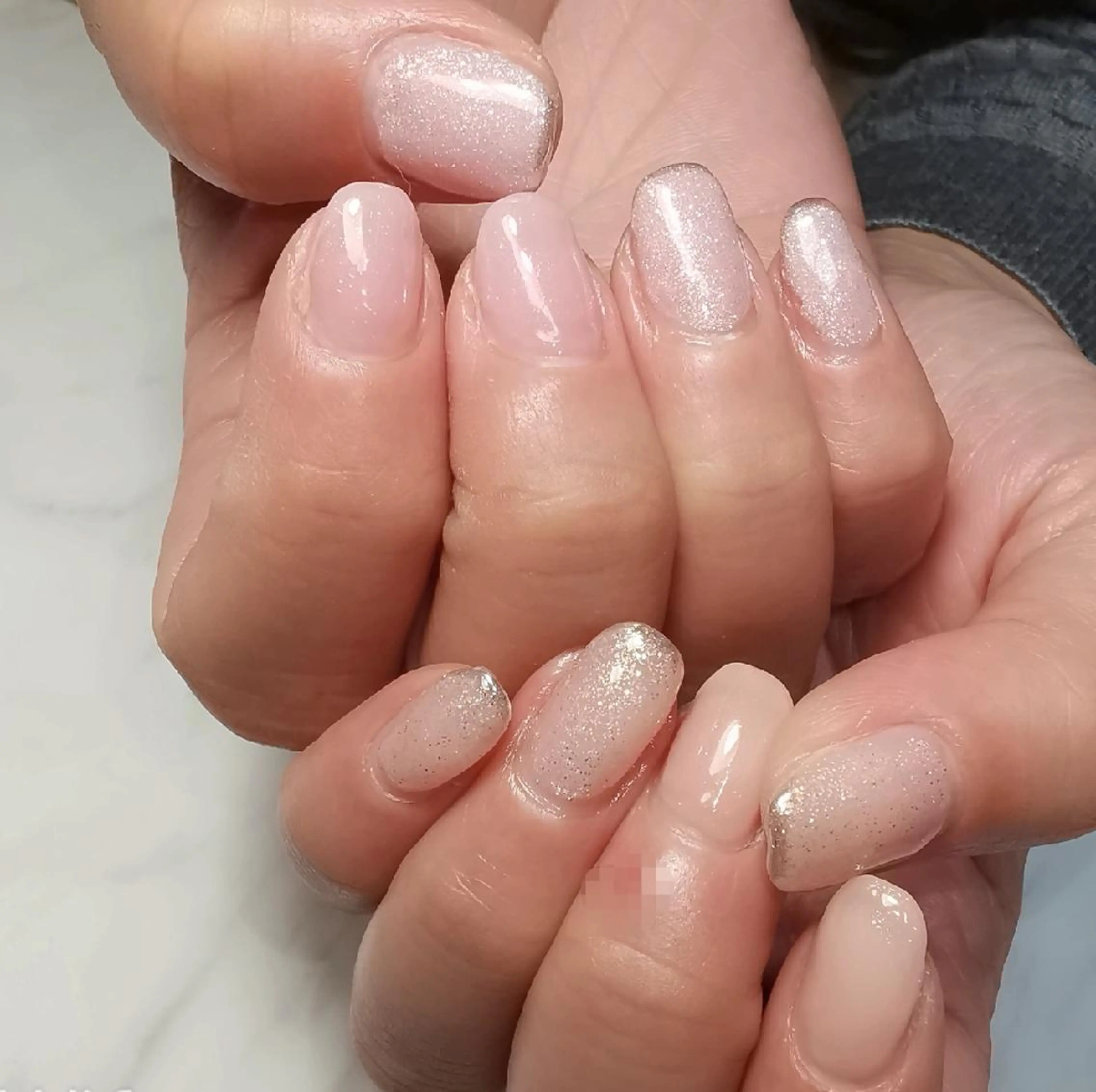 ネイル フレンチネイル ミラーネイル ハンドネイル reve あやののネイルデザイン