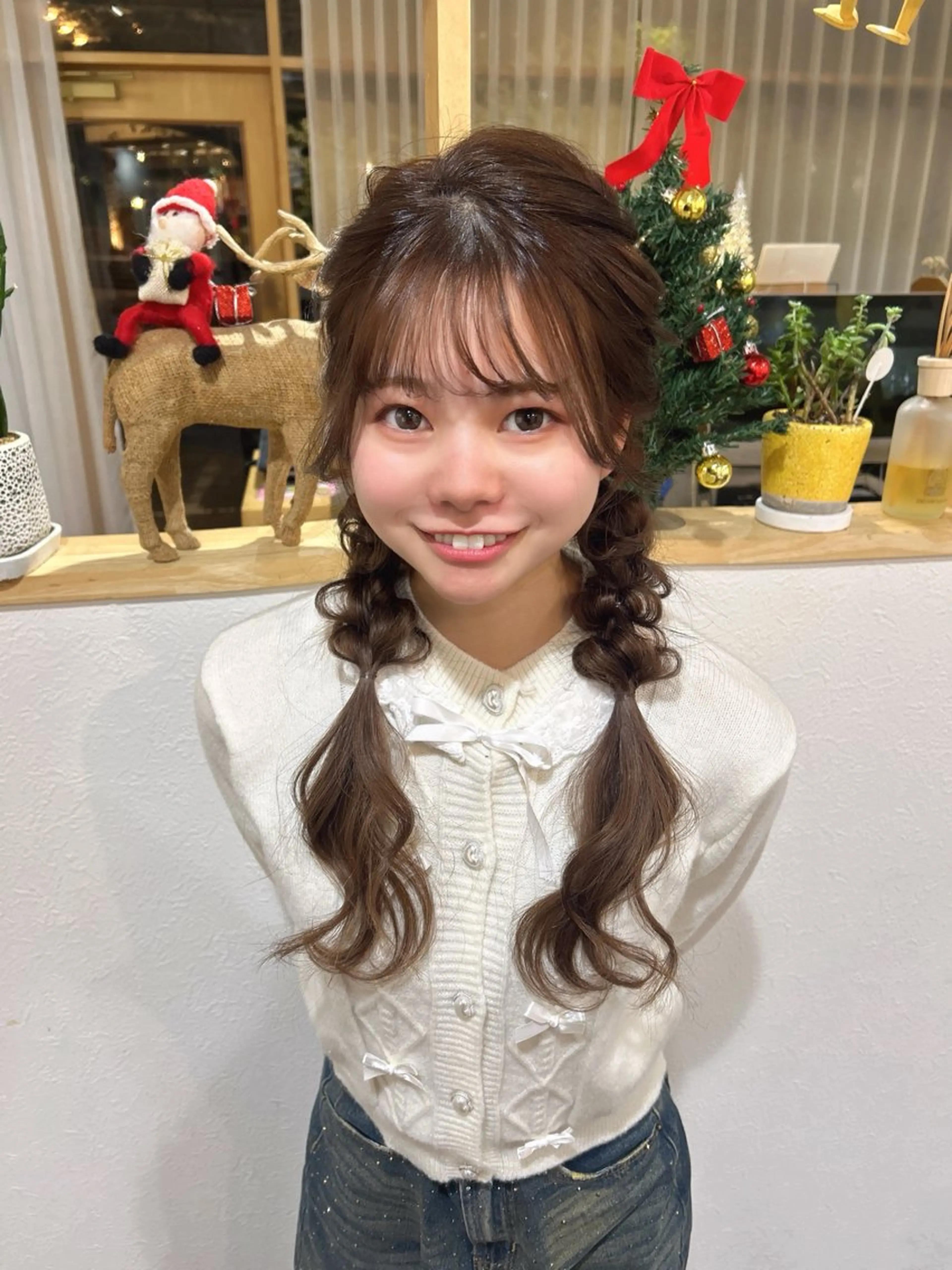 ヘアアレンジ merc. 🩵妹尾杏菜のヘアスタイル