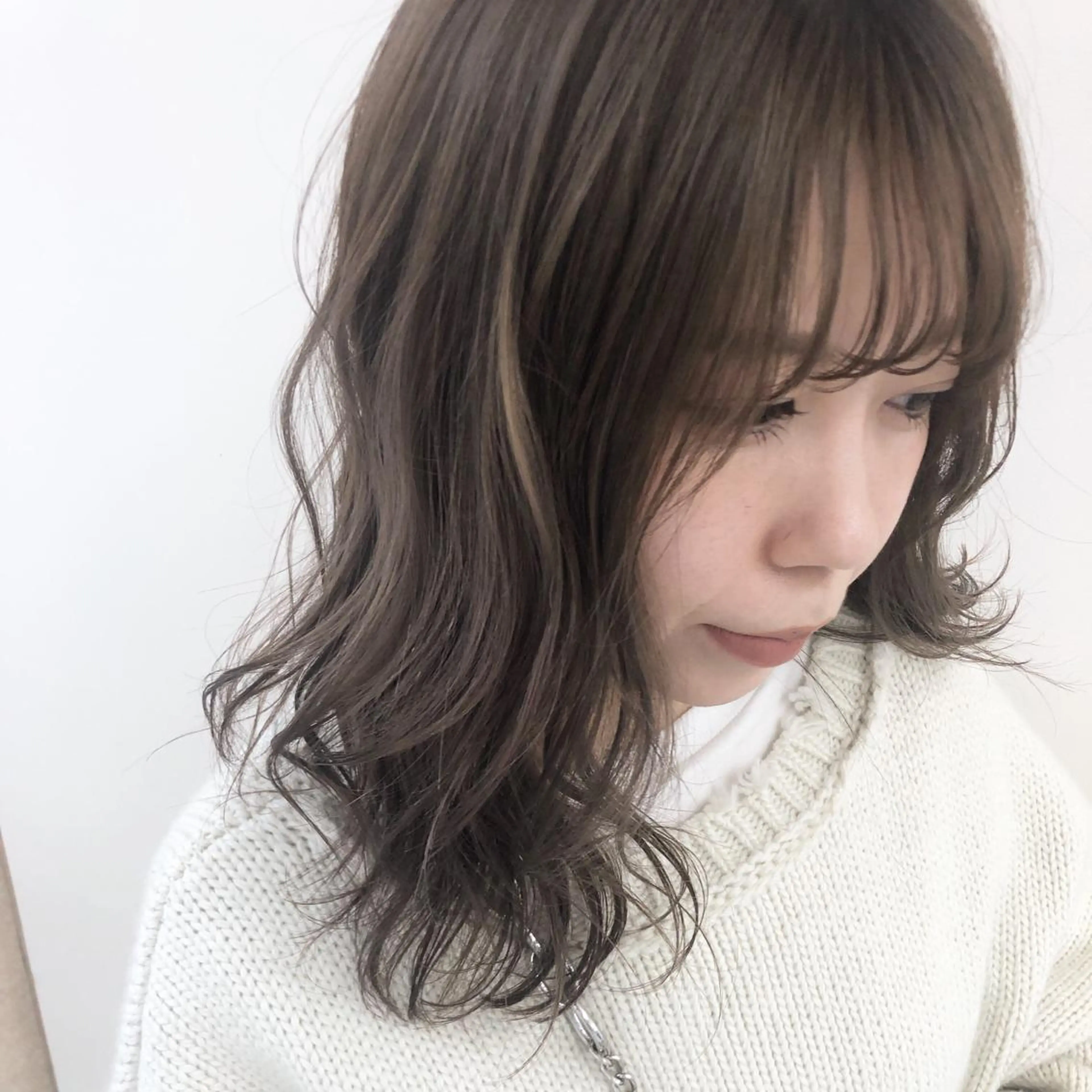 ミディアム カラー職人/上川原 雄飛のヘアスタイル