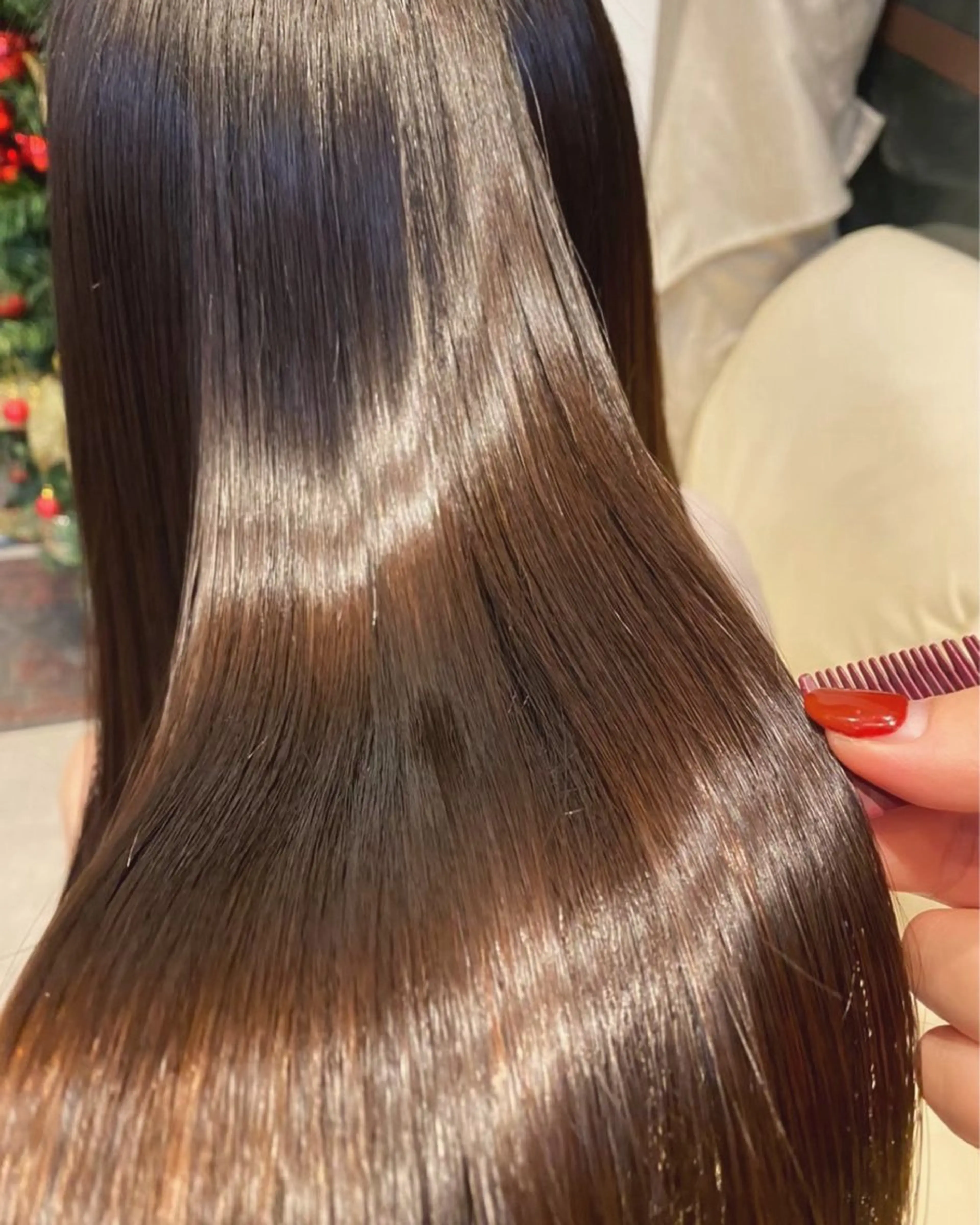 ロング パーマ 髪質改善&トリートメント Loops鷺沼店所属・🌷髪質改善/ 落合 咲弥🌷のヘアスタイル