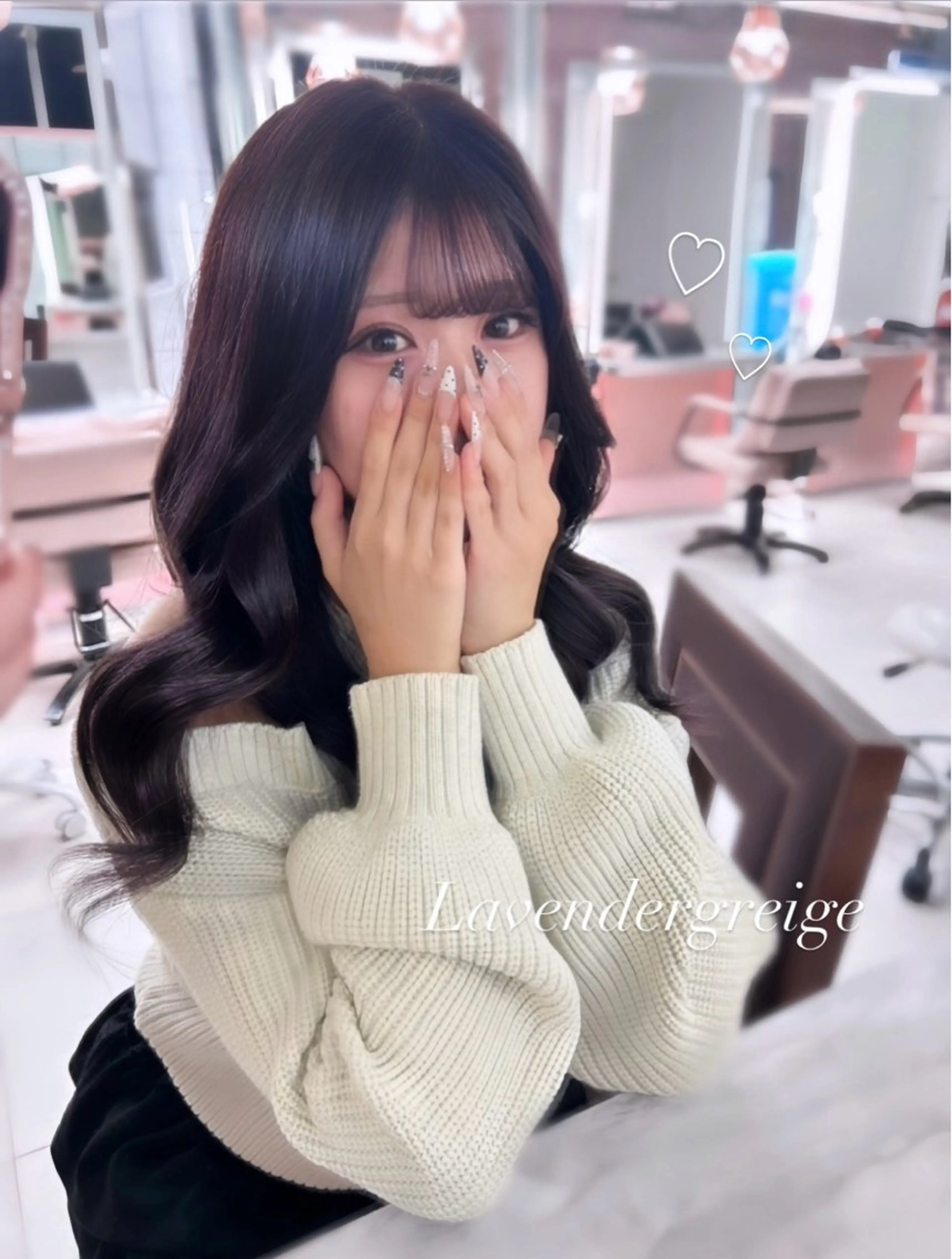 セミロング yuuna モデル募集中🤍のヘアスタイル