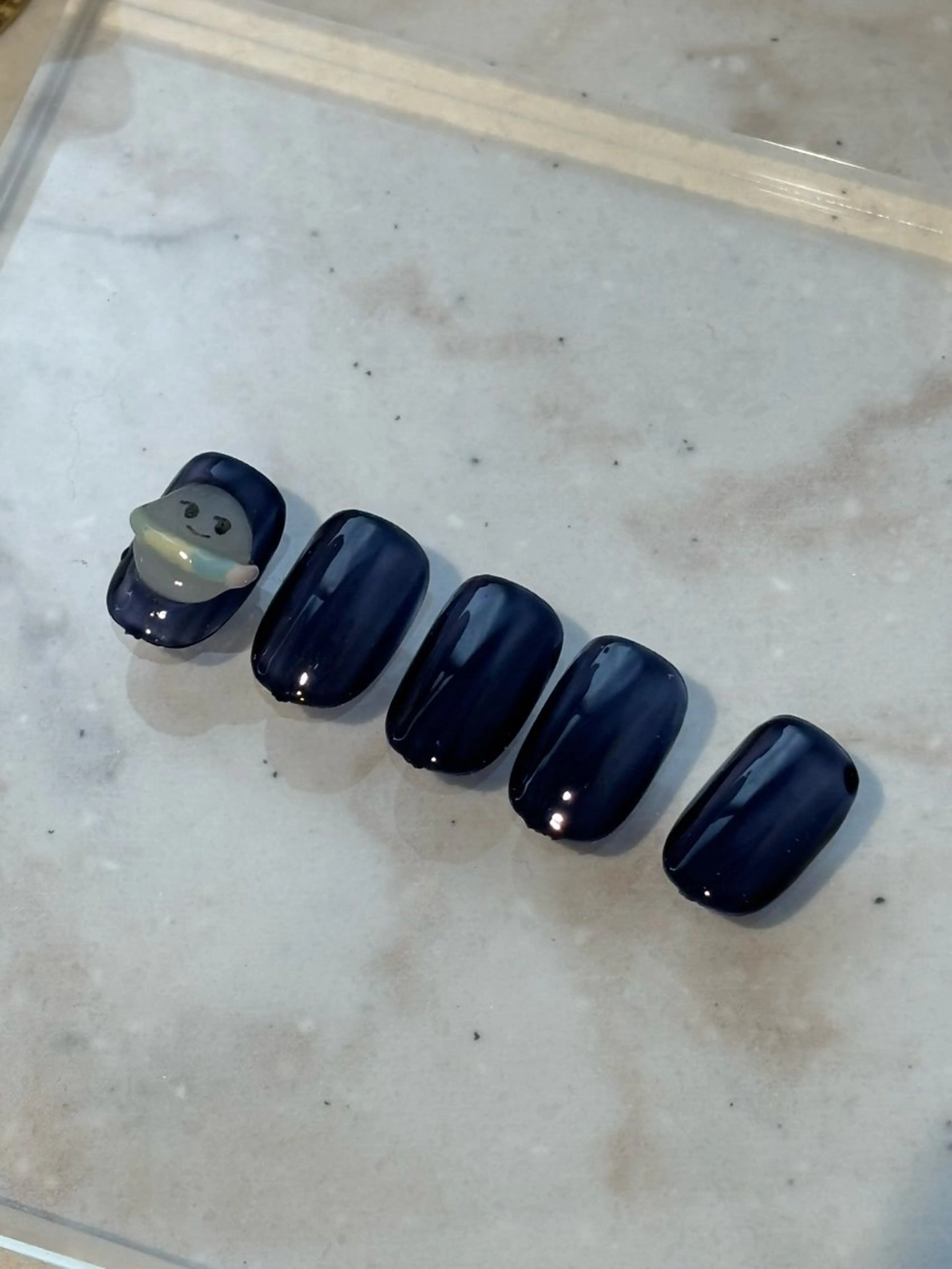 【ショートネイルのみ】point prt🍅オフありの写真