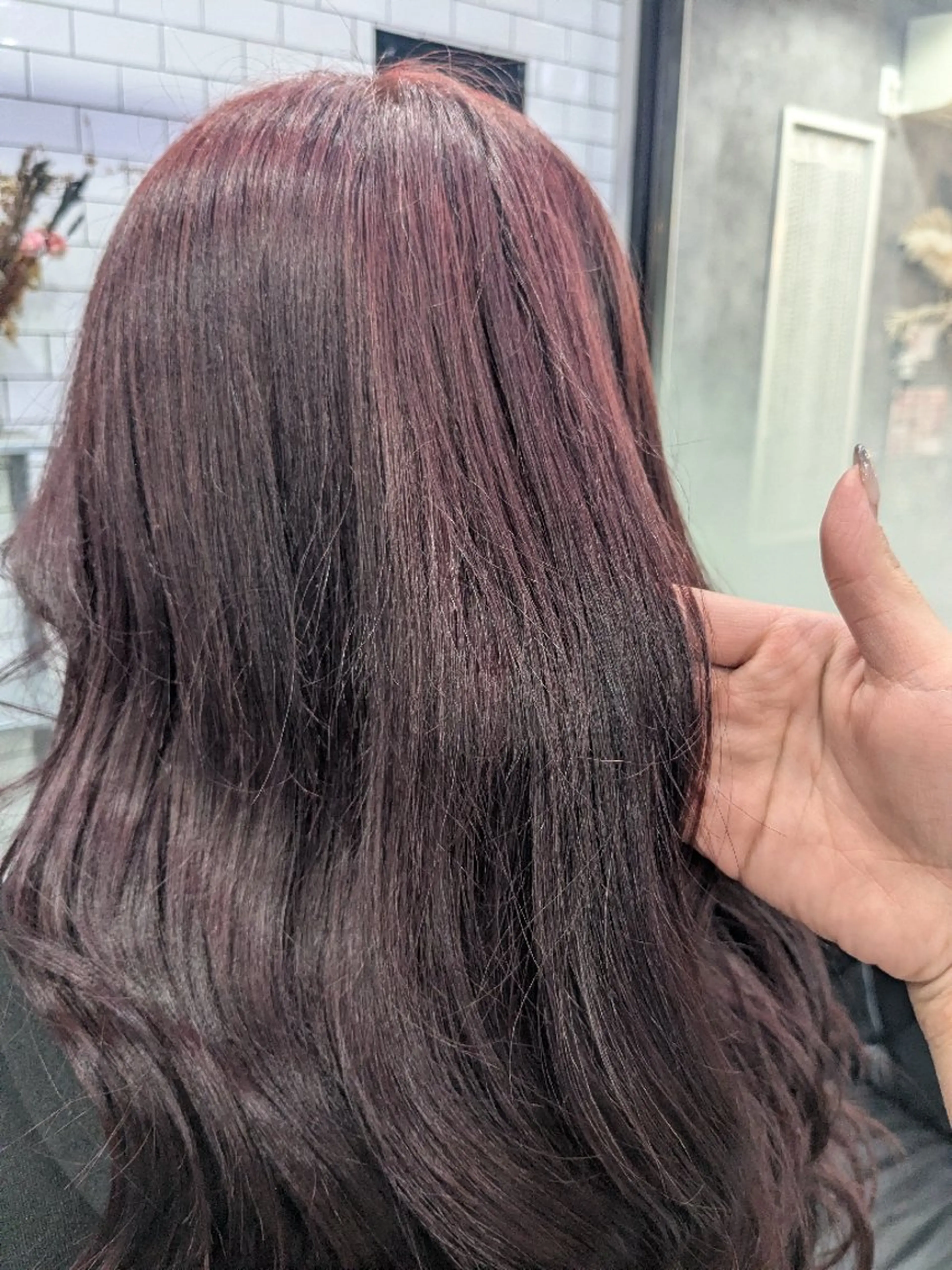 カラー 多田 遥香のヘアスタイル