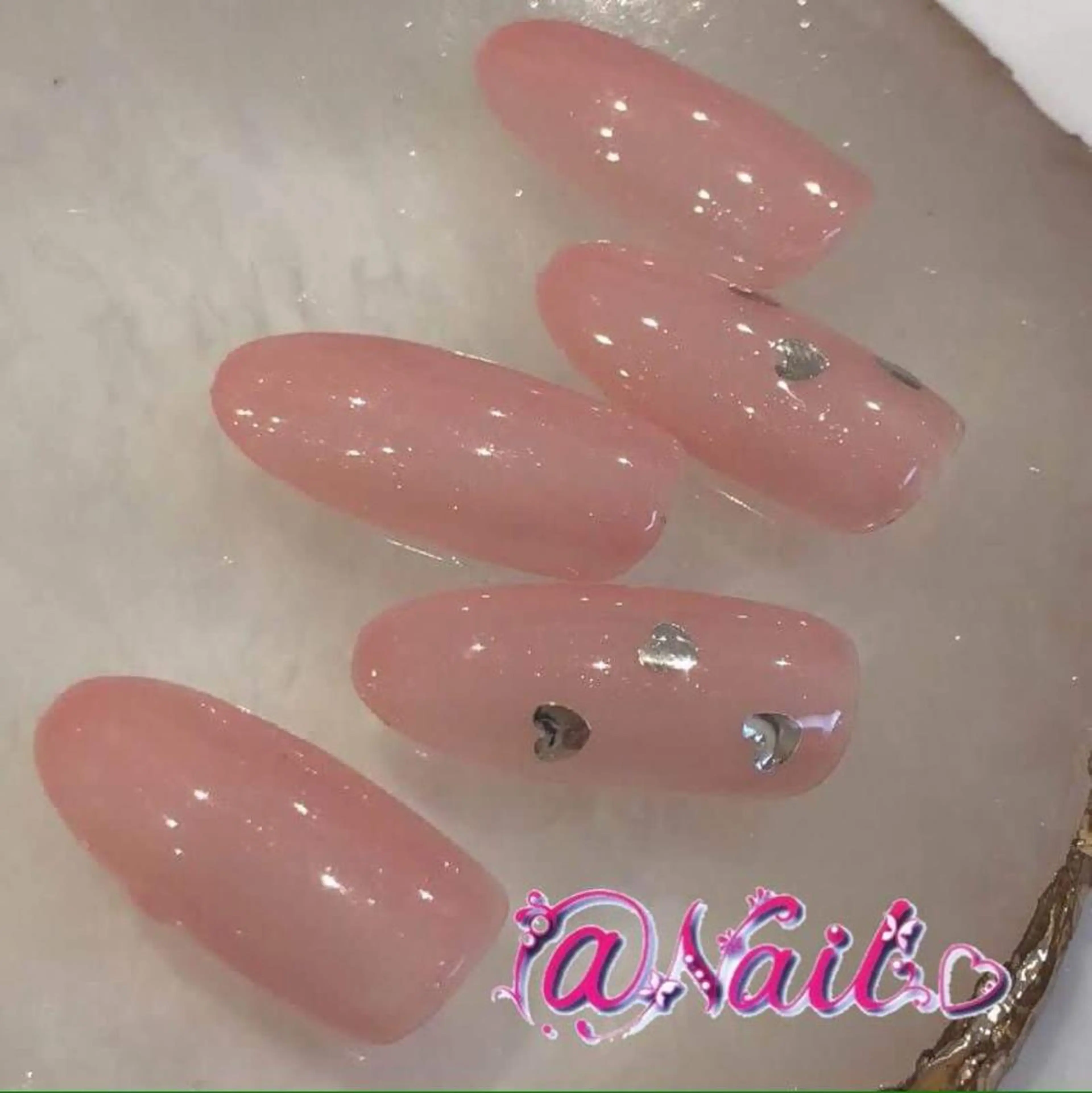 ネイル ネイルチップ 小尾 栞のネイルデザイン