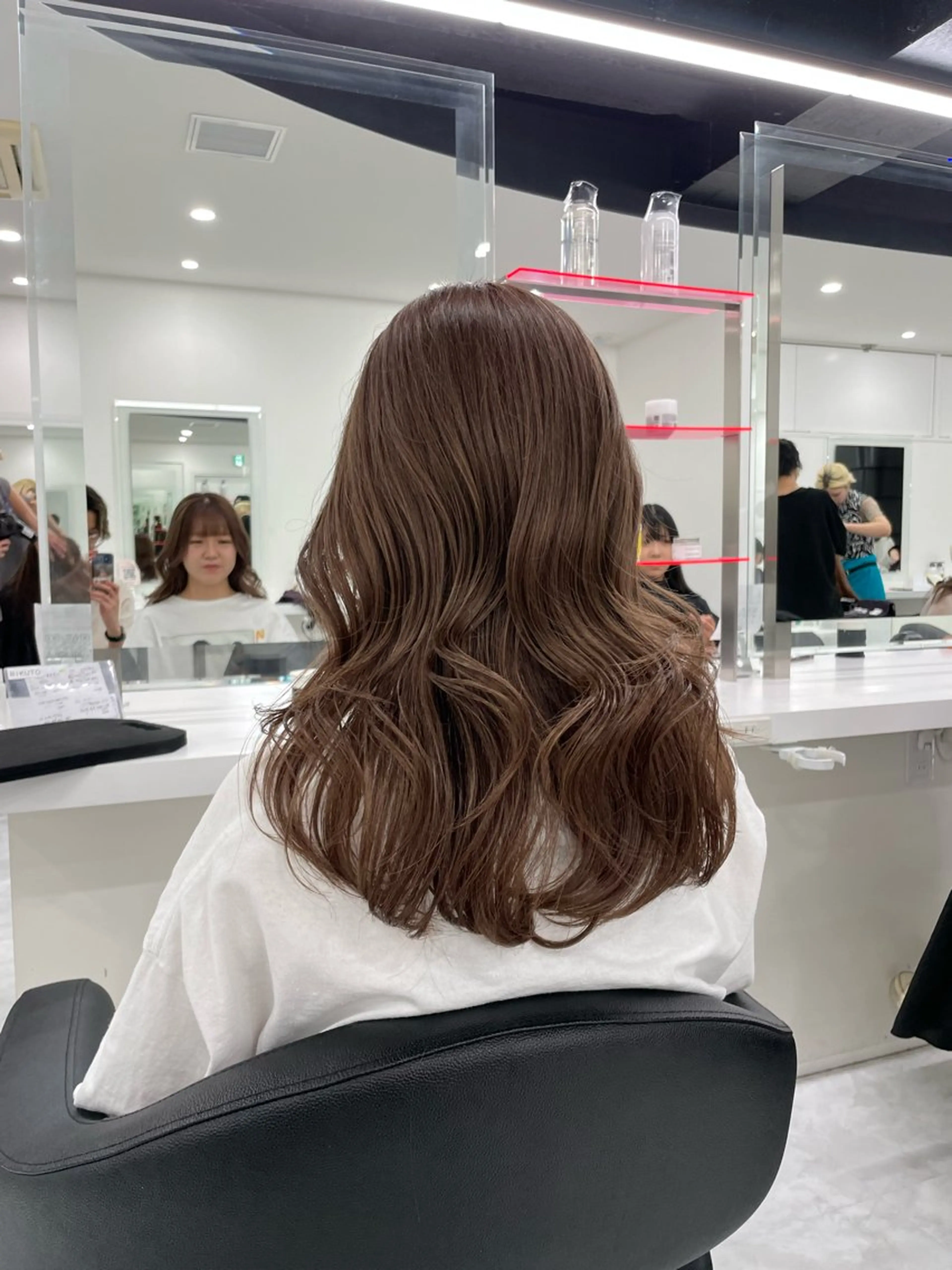 セミロング 💍大人デザイン /ハイトーン♡リクトのヘアスタイル