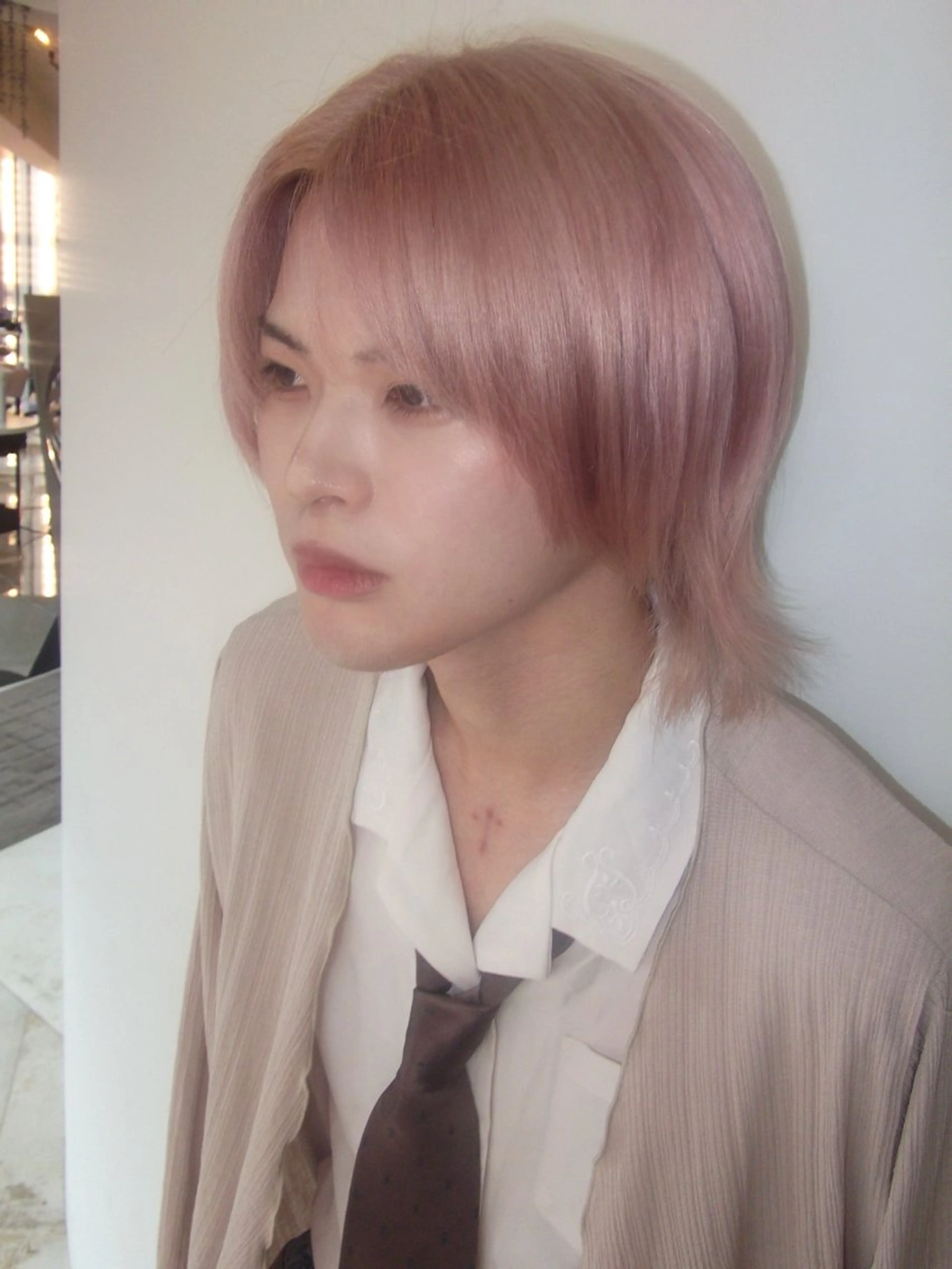 ショート カラー AIRA/ブリーチ ‪/透明感カラーのヘアスタイル