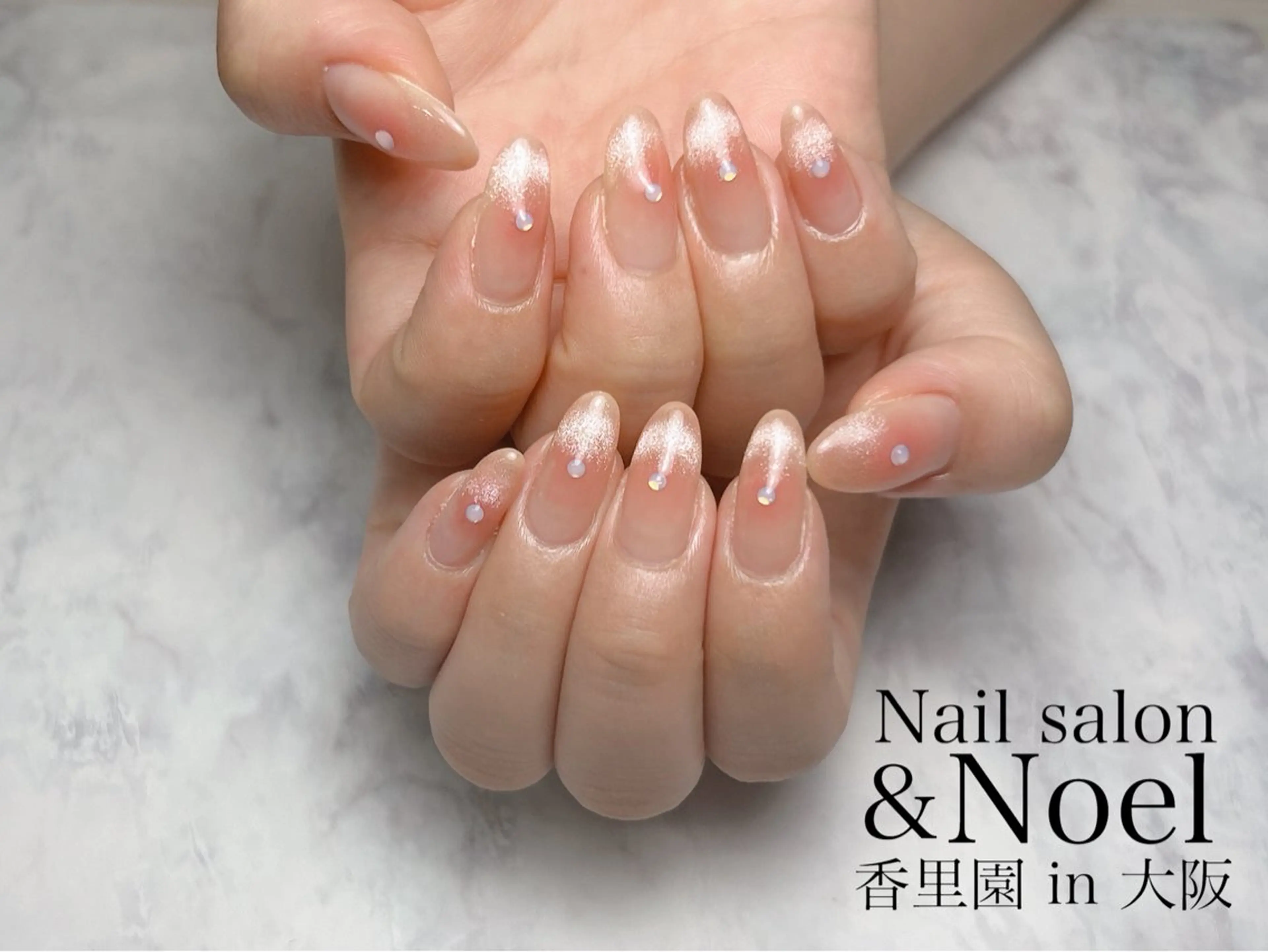 ネイル ハンドネイル Nailsalon  &Noel所属・もも 🍑のネイルデザイン