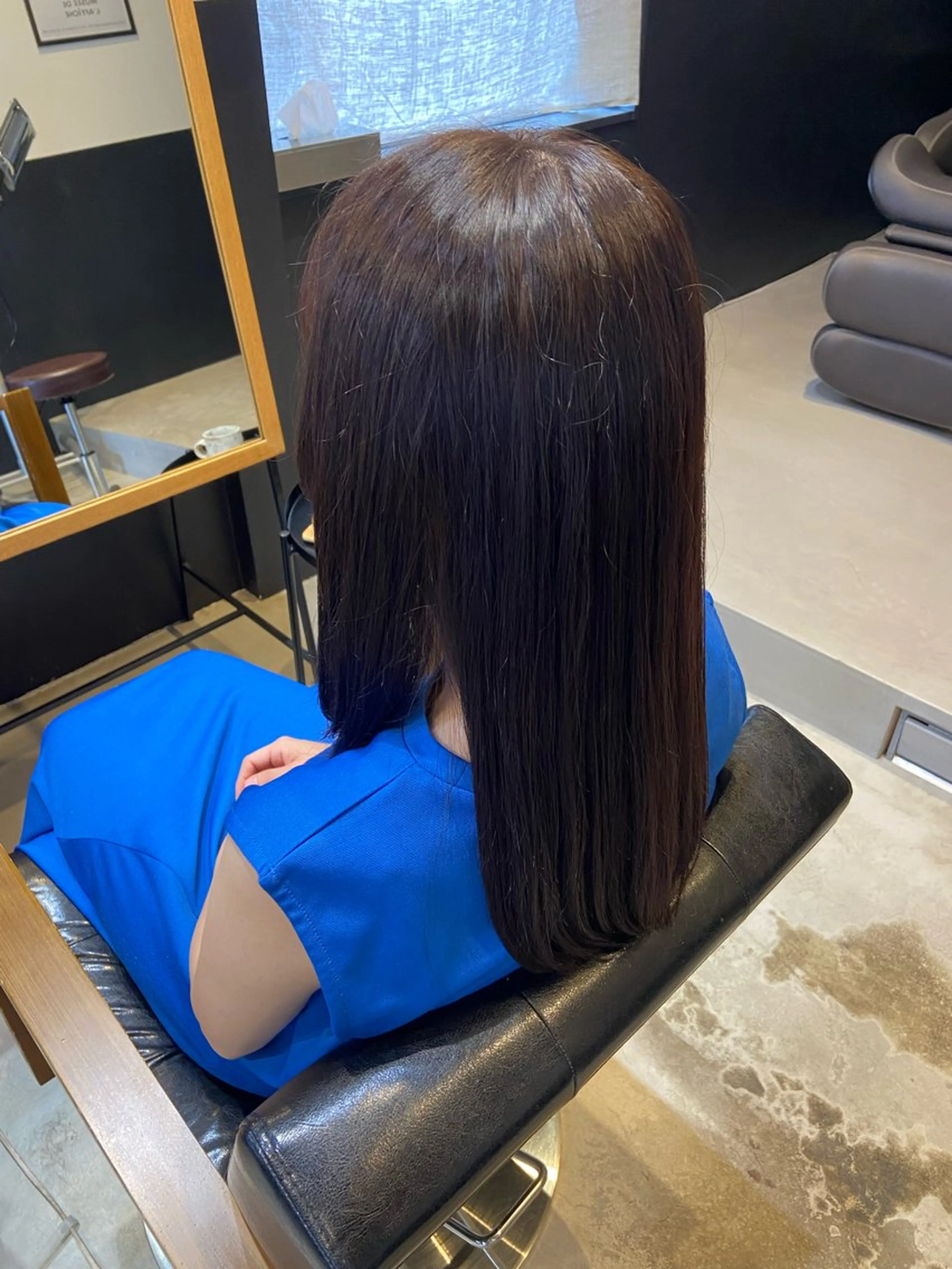 ロング ロング カット ヘアカラー hair salon TOKUNAGA所属・💫縮毛矯正/ カット💫徳永あい子のヘアスタイル