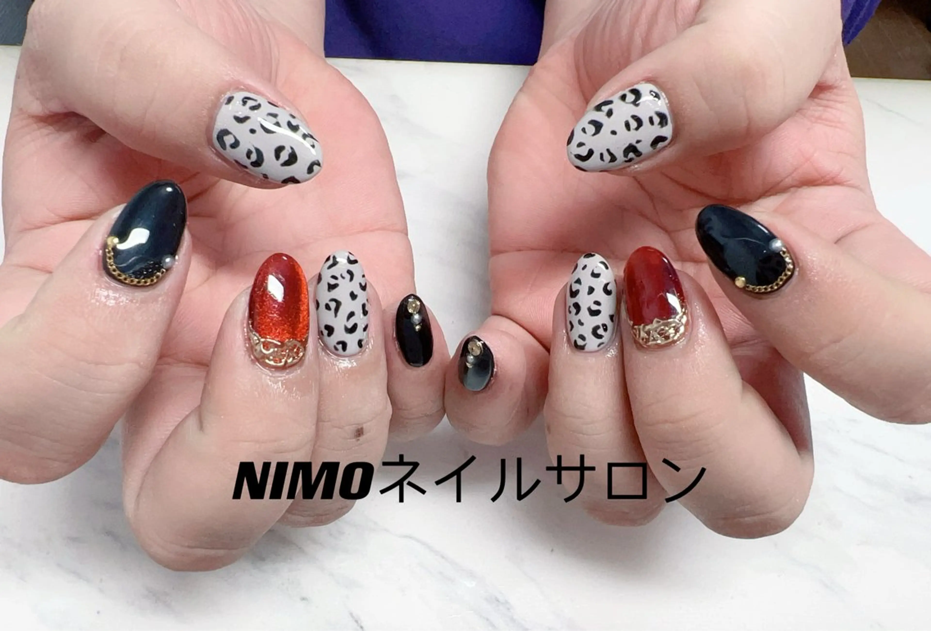 ネイル ハンドネイル ハンドケア NIMO ネイルサロンのネイルデザイン