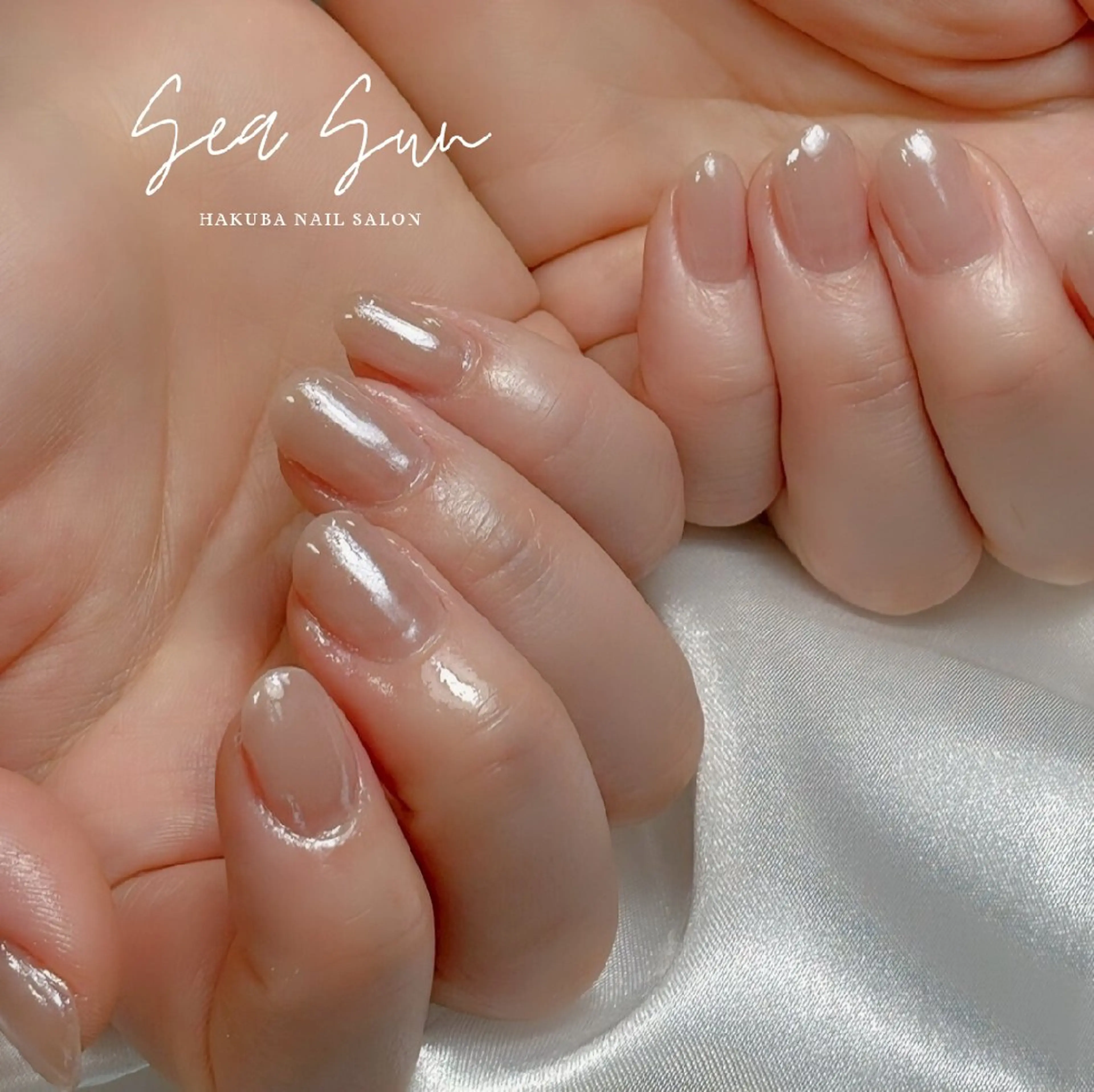 ネイル ワンカラーネイル ハンドネイル 白馬ネイルサロン （しーさん）のネイルデザイン