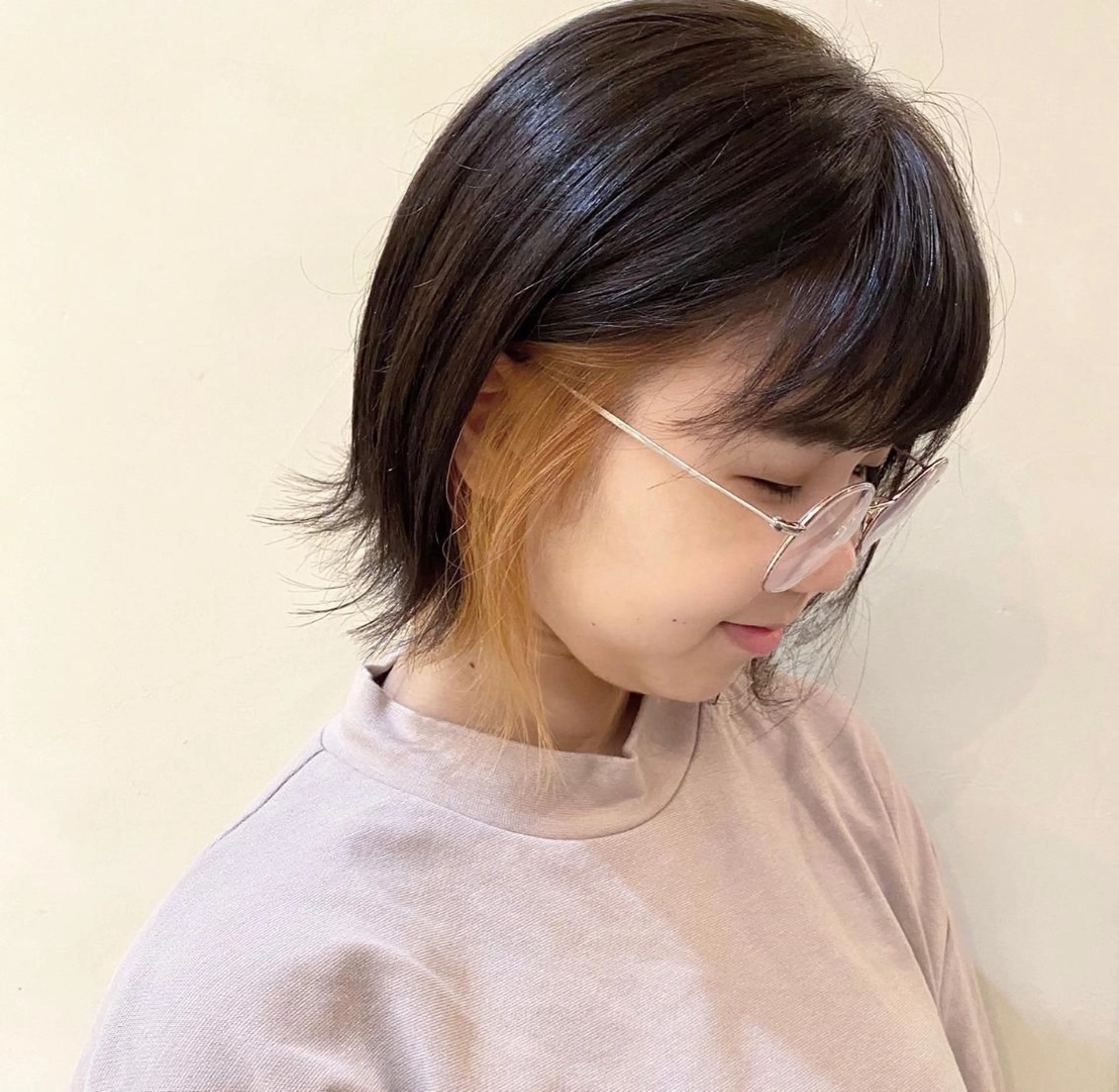 カラー ヘアカラー annuy🪐 HINAのヘアスタイル