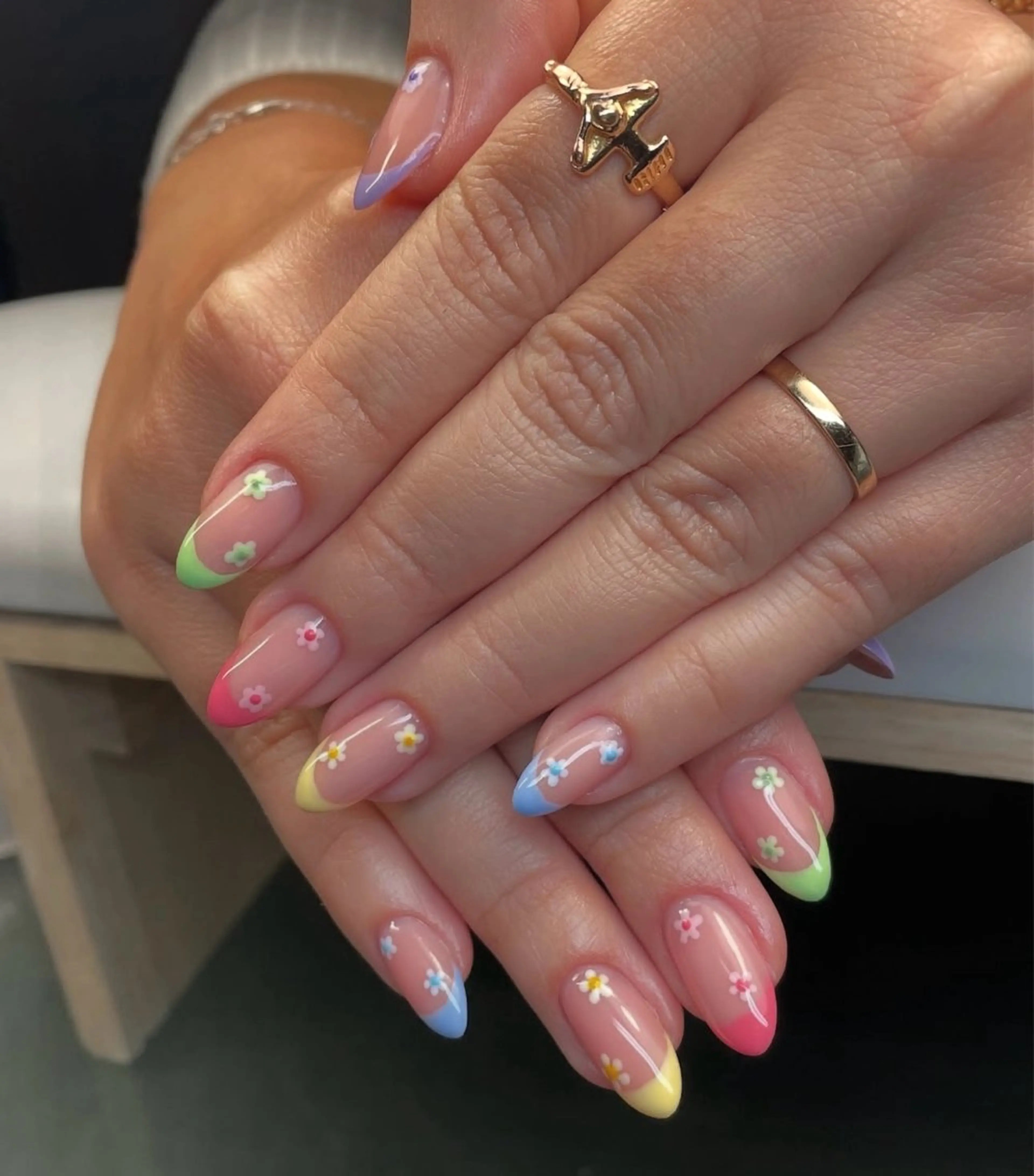 ネイル 韓国ネイル 持ち込み ニュアンスネイル ネイルチップ ハンドネイル TABI ANA.CHUOのネイルデザイン