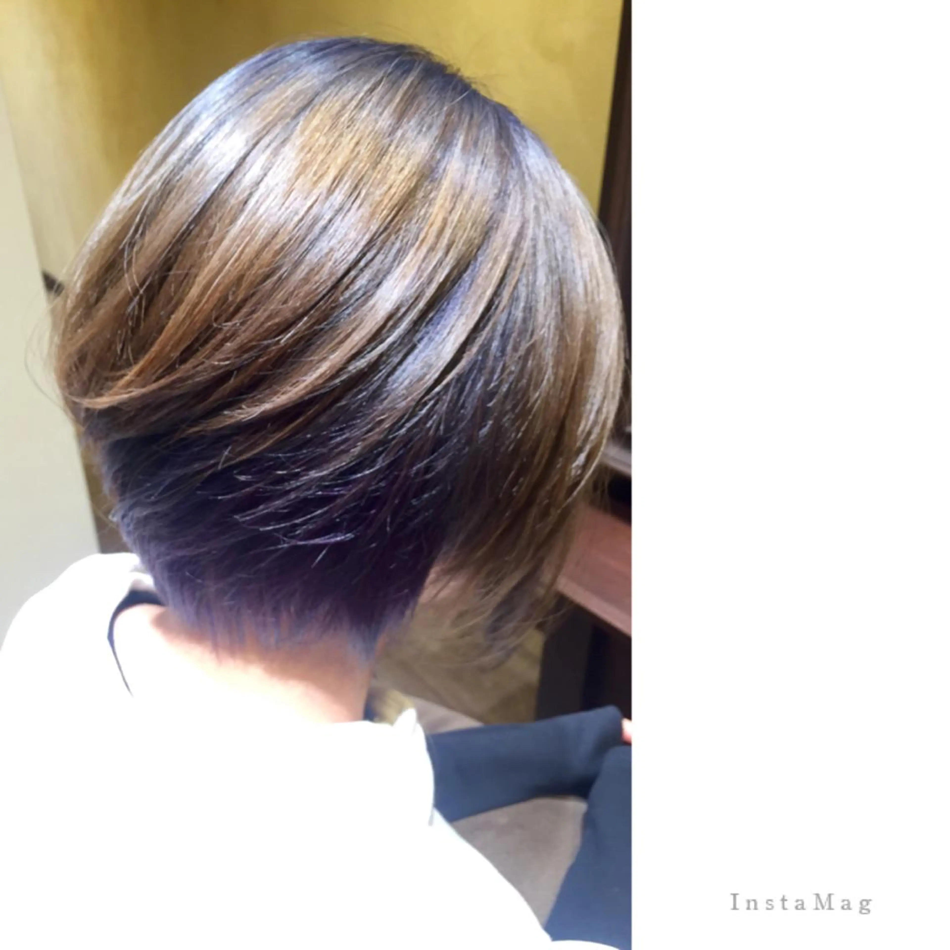 ショート カラー ブリーチ グレージュ インナーカラー Ly   hair（リーヘア）所属・Lyhair🦊🎀 AKIのヘアスタイル