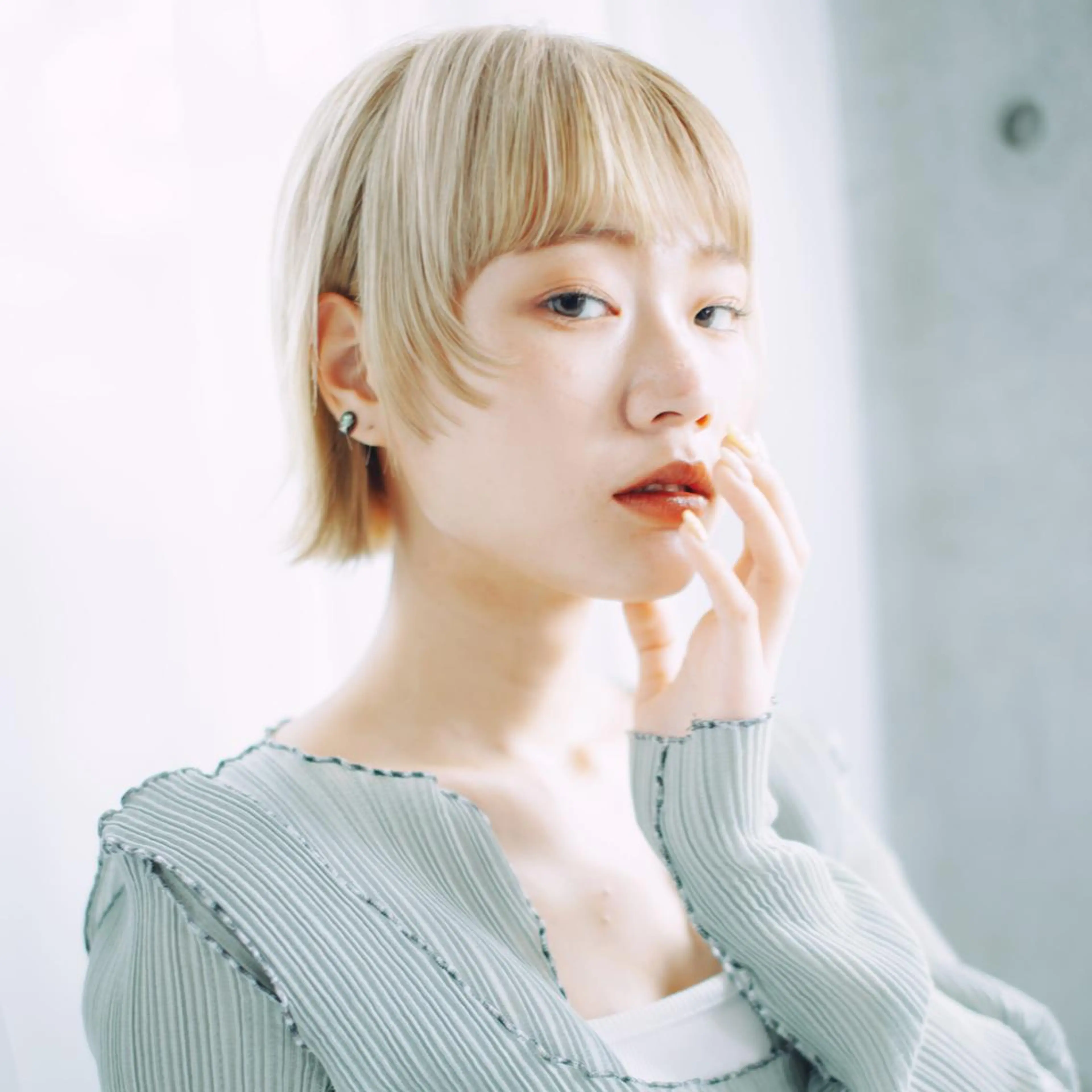 カラー ショート Ash 店長 木村 和人のヘアスタイル