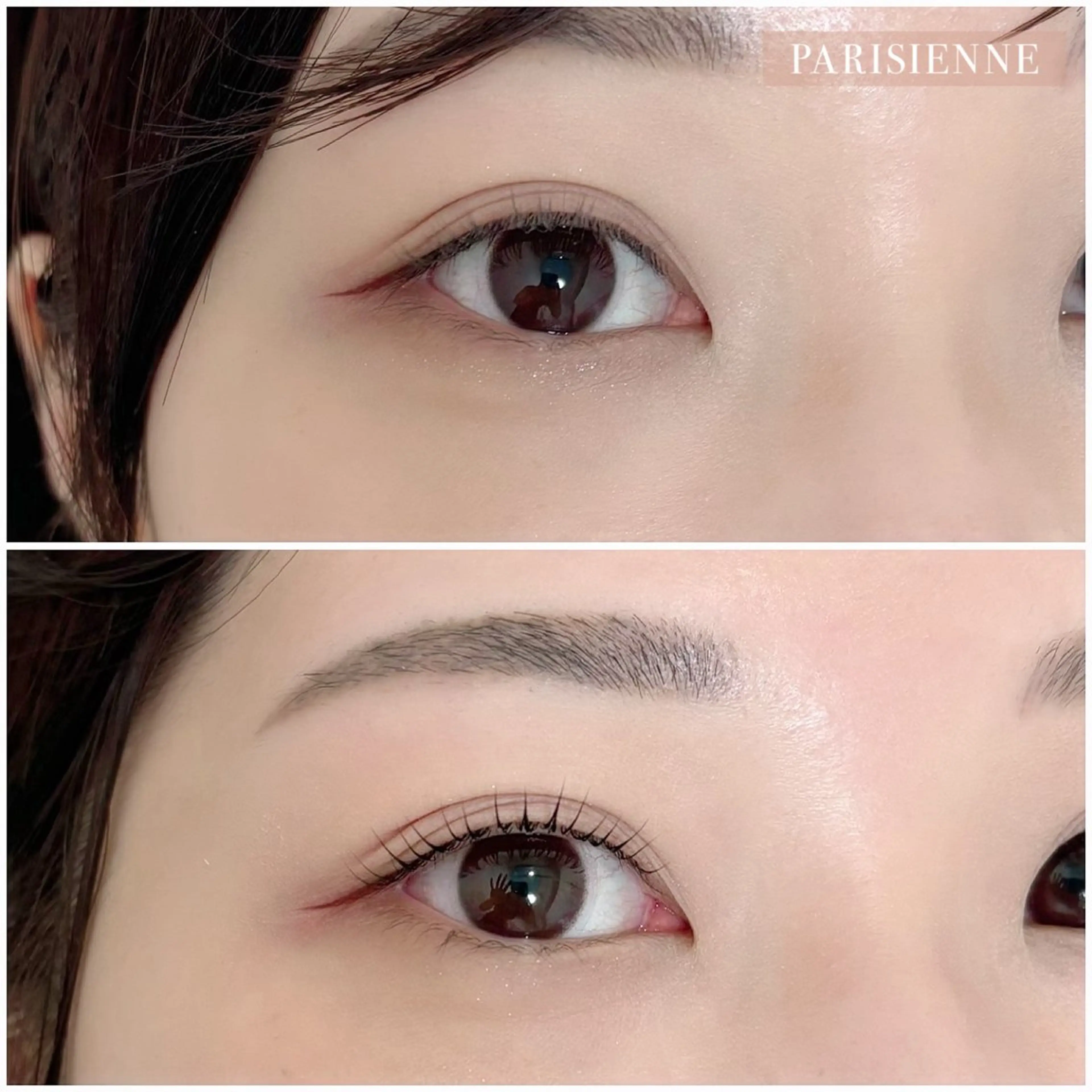 マツエク・マツパ パリジェンヌラッシュリフト 一重×まつ毛パーマ マツパ BEAUTY SALON yc.hacci所属・SALON yc.hacciのマツエク・マツパデザイン