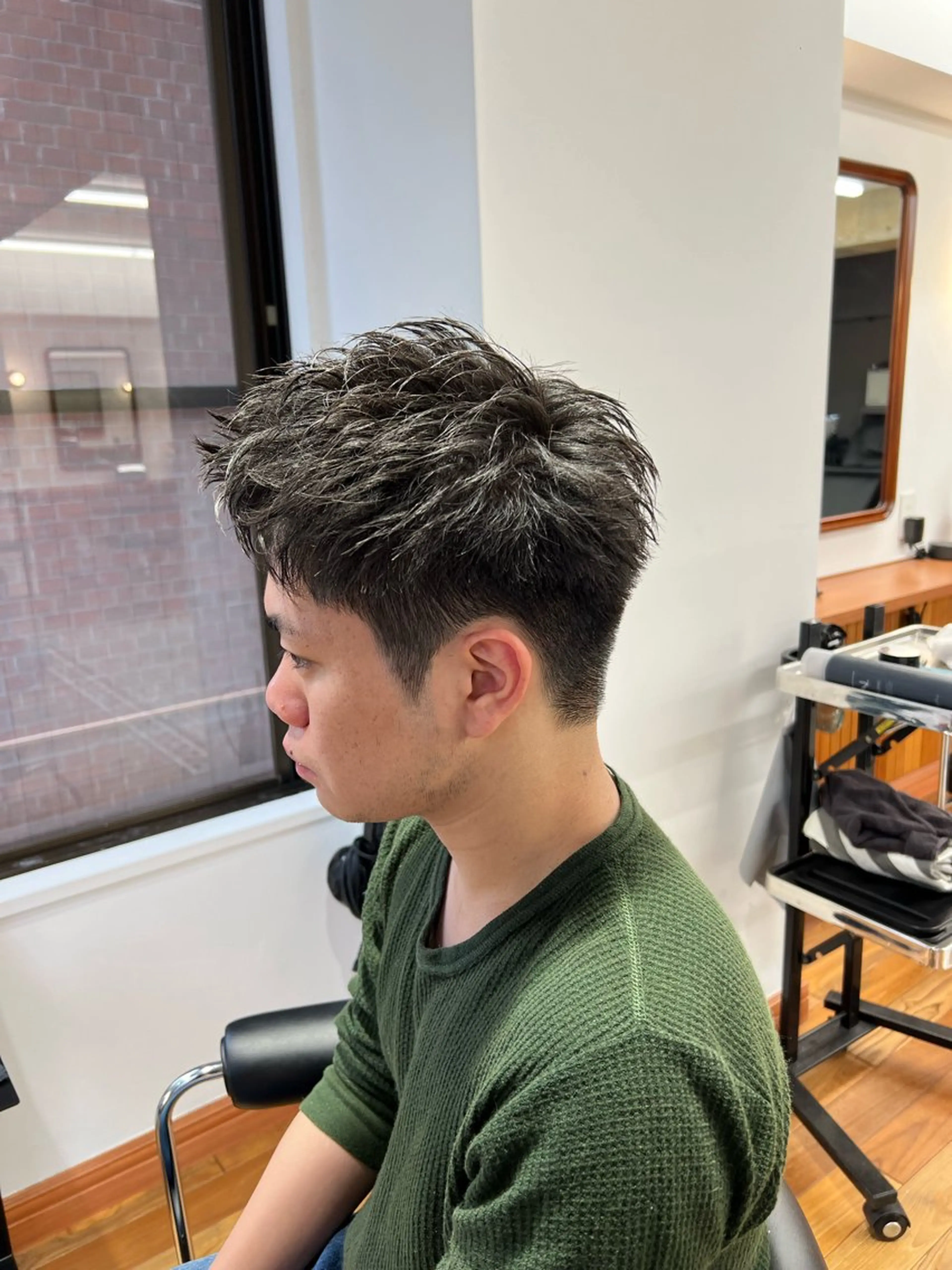 ショート メンズ メンズカット✂️ スキンフェード伊藤陸のヘアスタイル