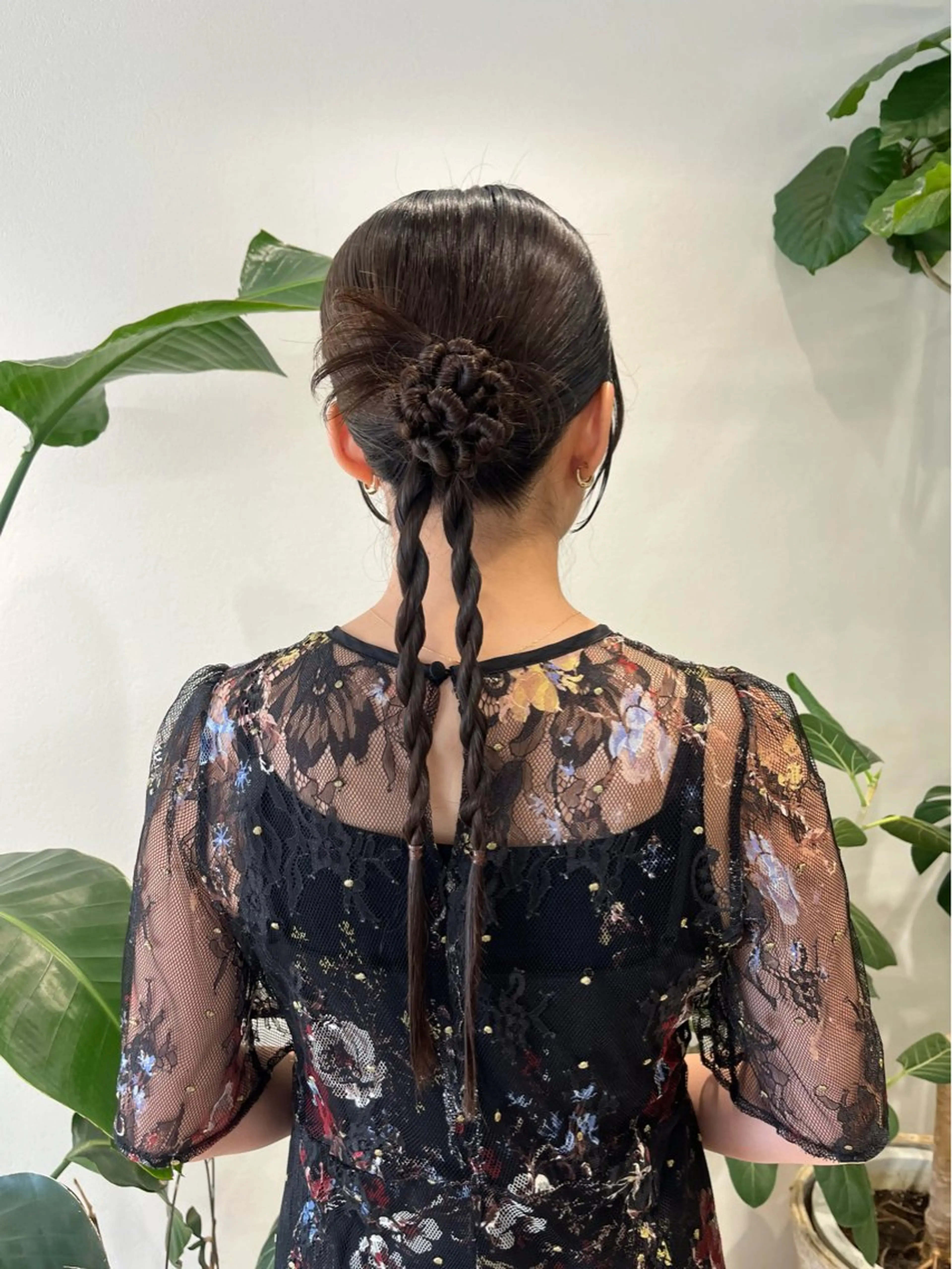 ロング ヘアセット アレンジ/ボブパーマ Onのヘアスタイル