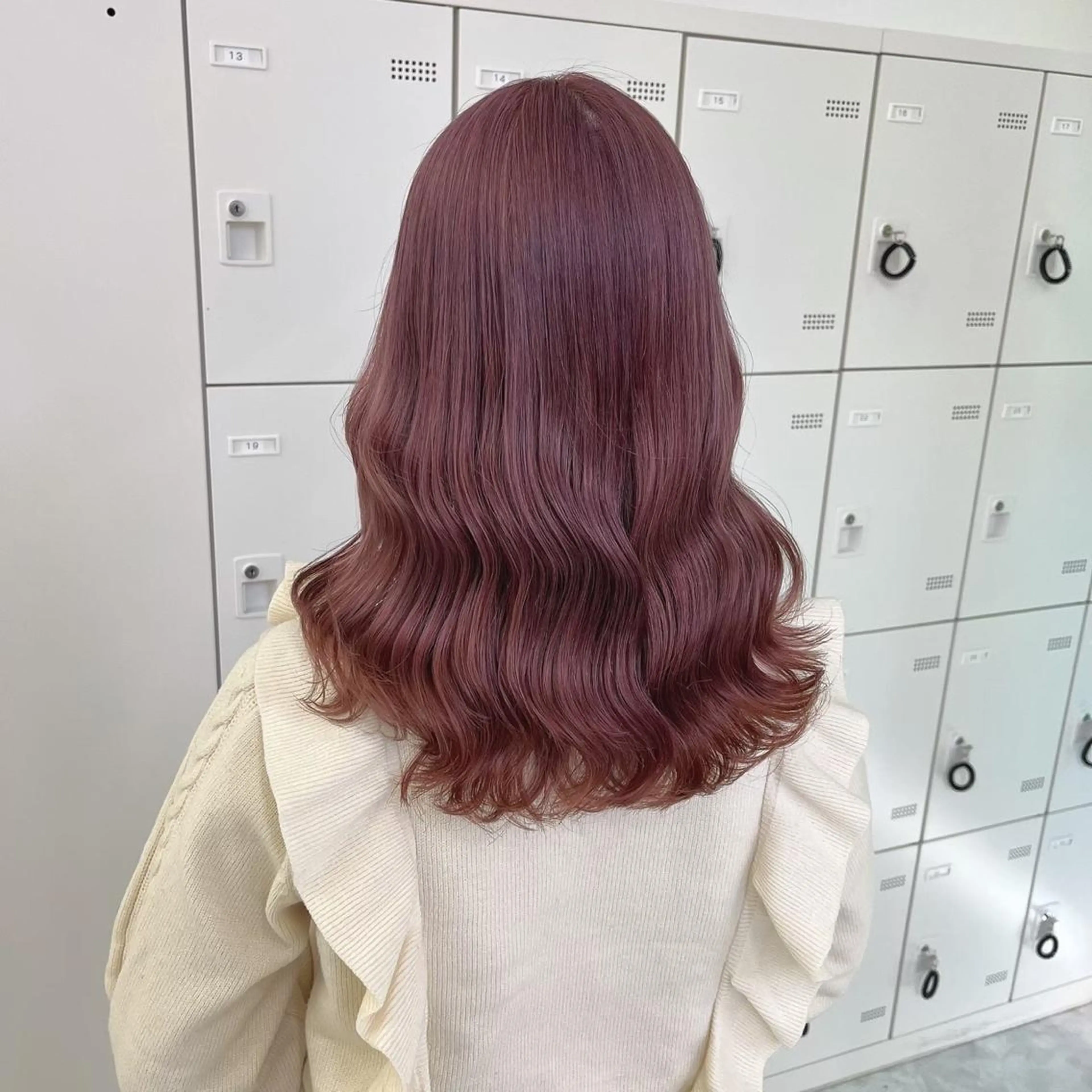 ロング トレンドモテカラー 🩷色落ちまで可愛くのヘアスタイル