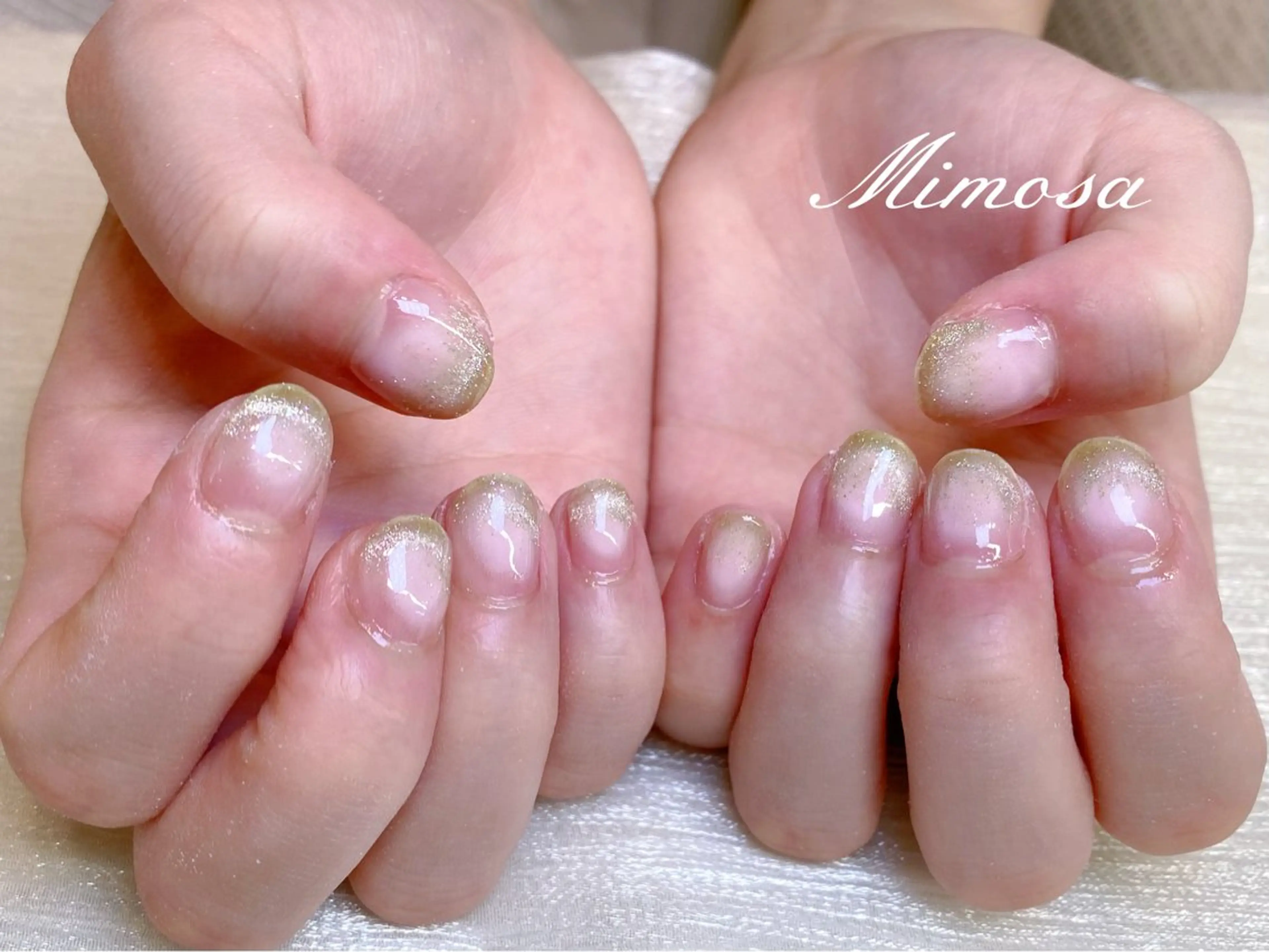 ネイル ハンドネイル 💛Mimosa💛 吉祥寺のネイルデザイン