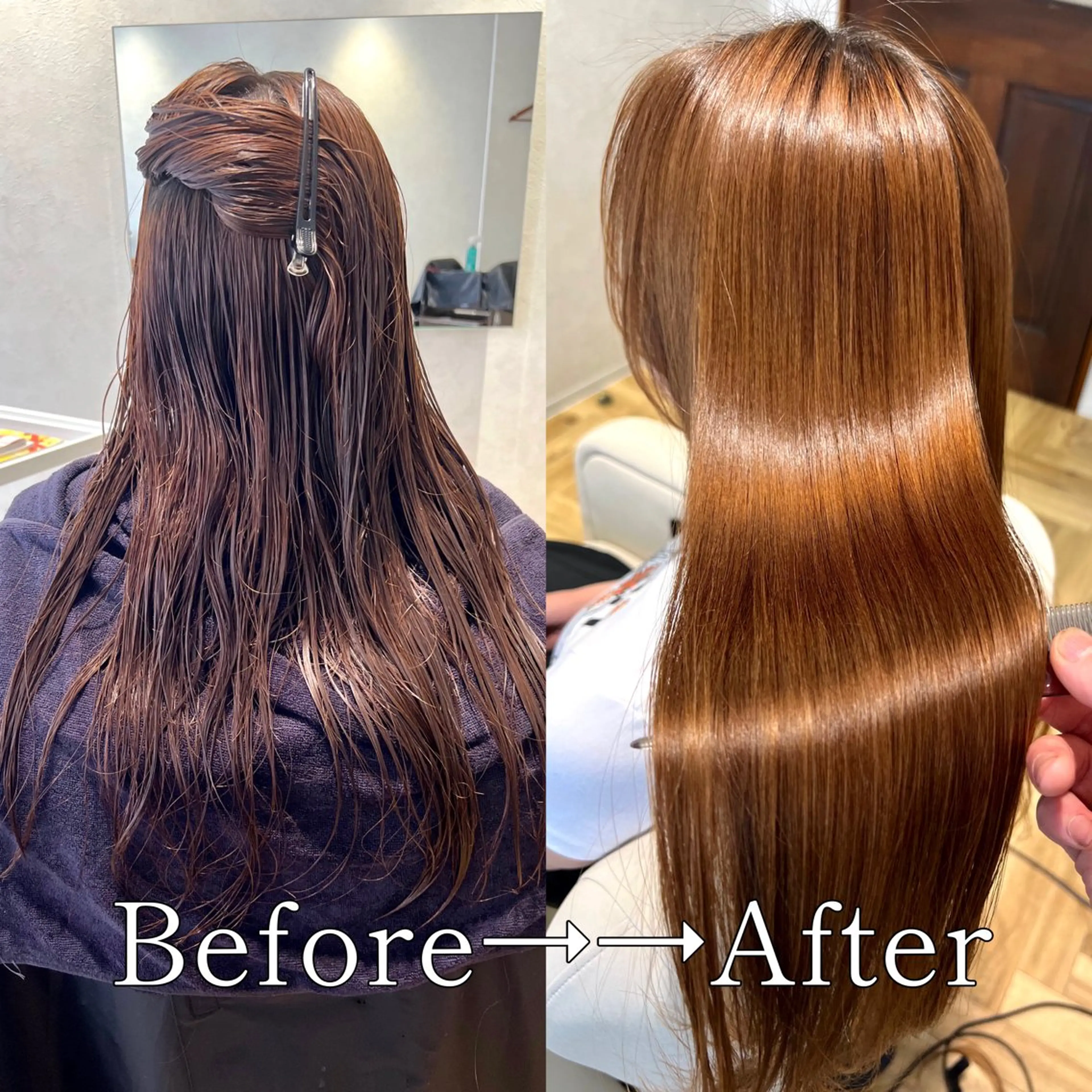 ロング 髪質改善 カット ヘアカラー 縮毛矯正 トリートメント 松田卓也🌟美髪矯正 🌟小顔🌟艶髪のヘアスタイル