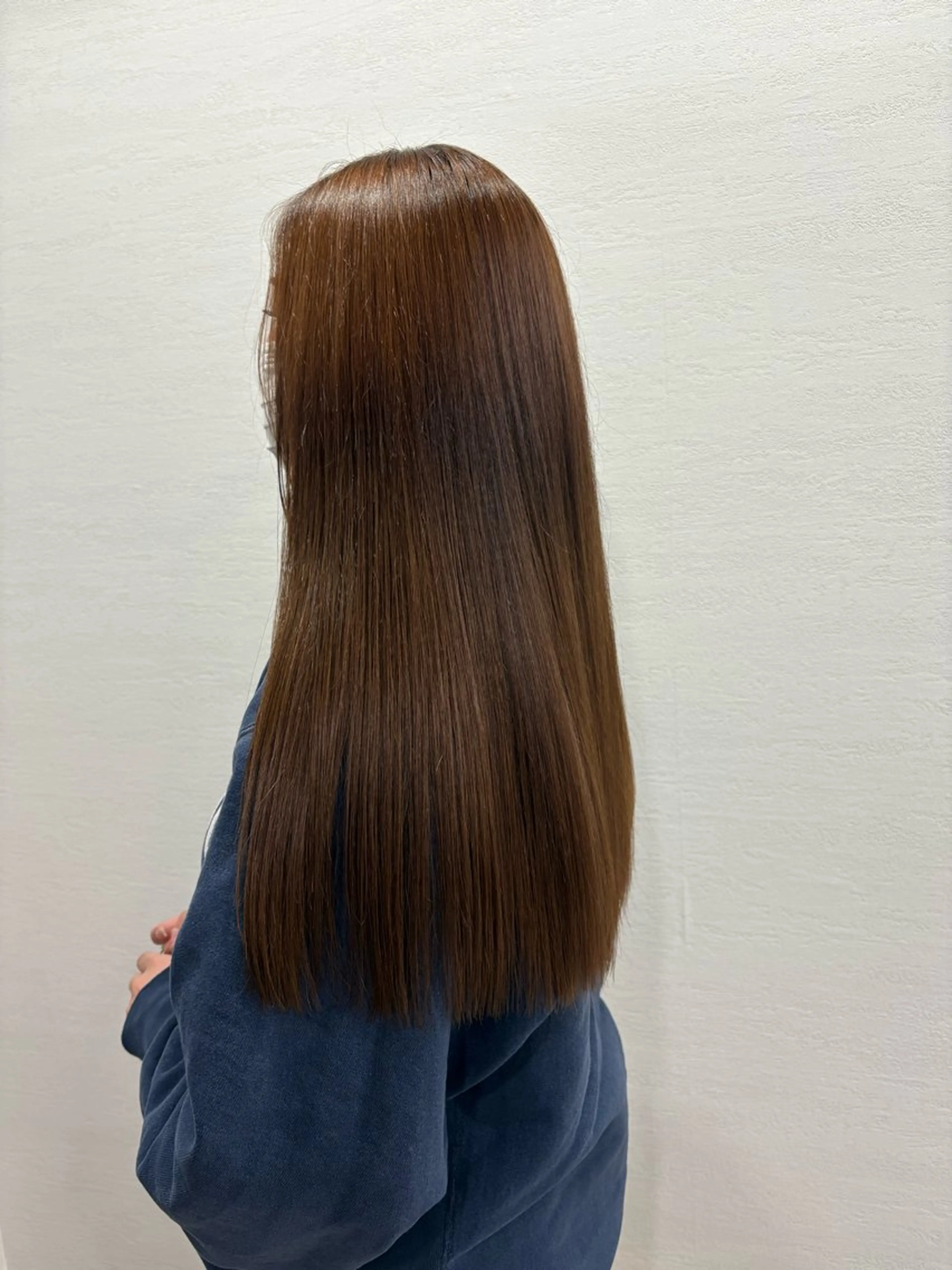 カット＋リタッチカラーの写真