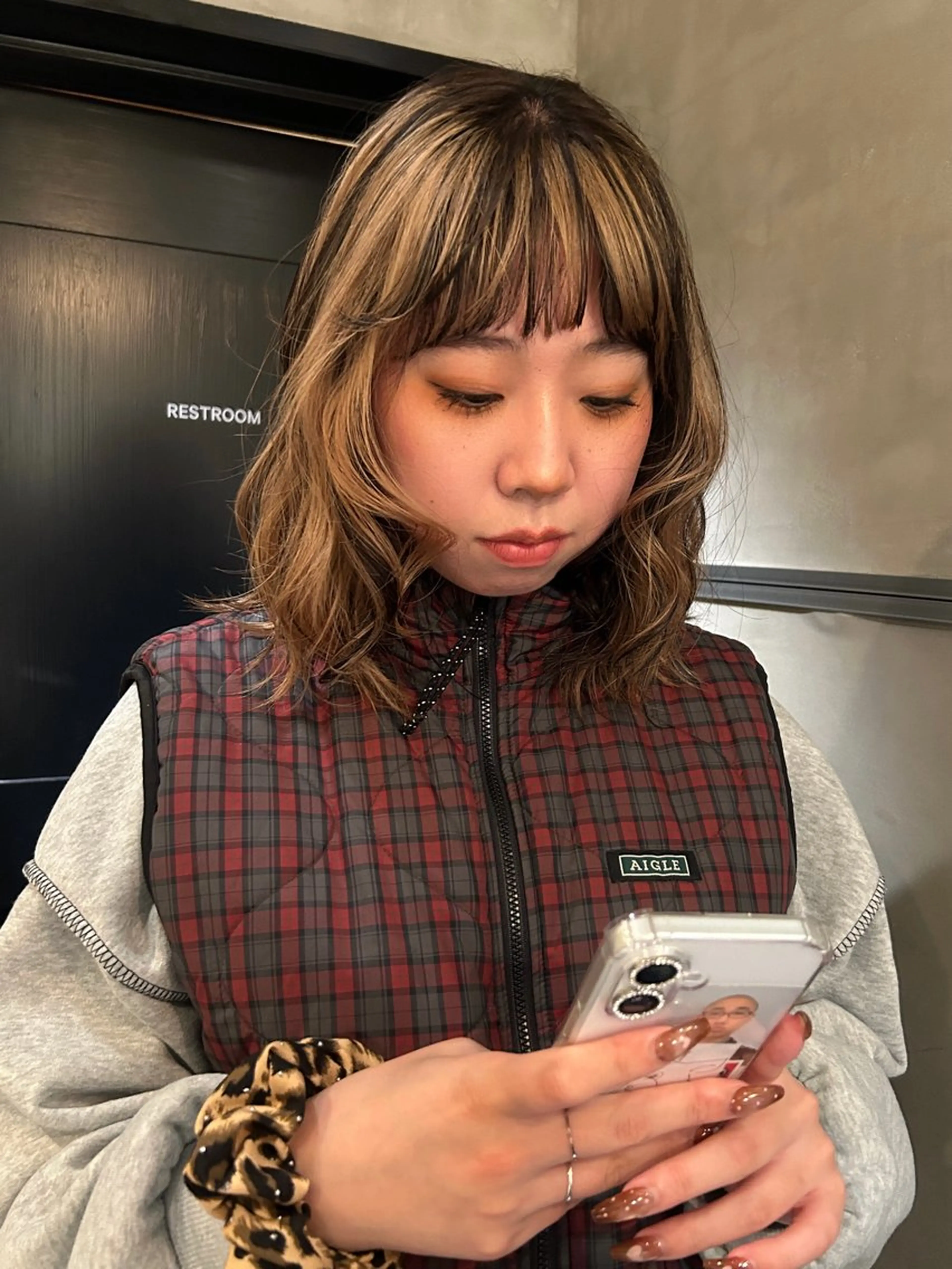 ミディアム カラー ブロンド ヘアカラー トリートメント デザイン/アレンジ ❤︎イシイレイのヘアスタイル