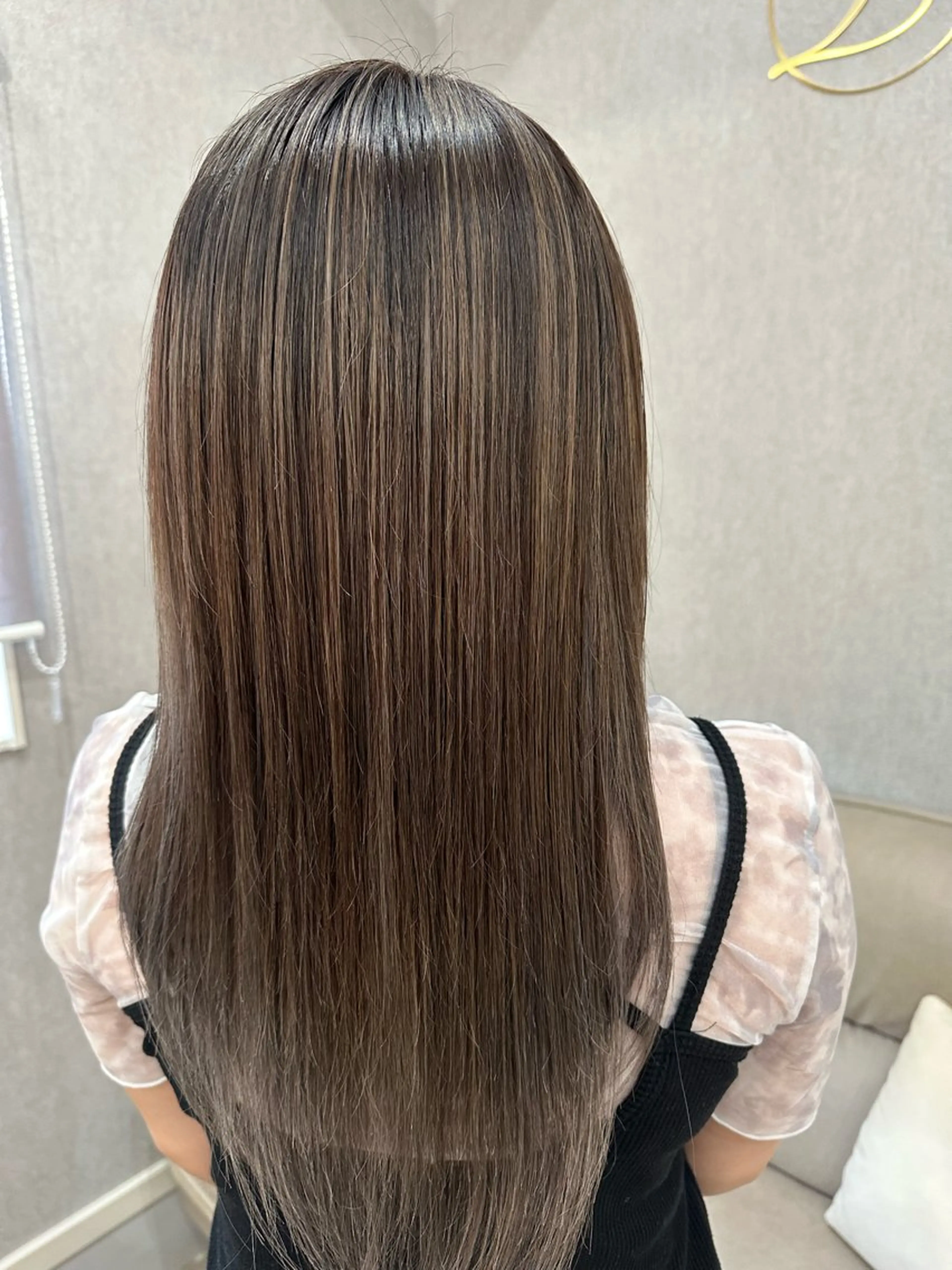 ブリーチハイライト＋カラーの写真