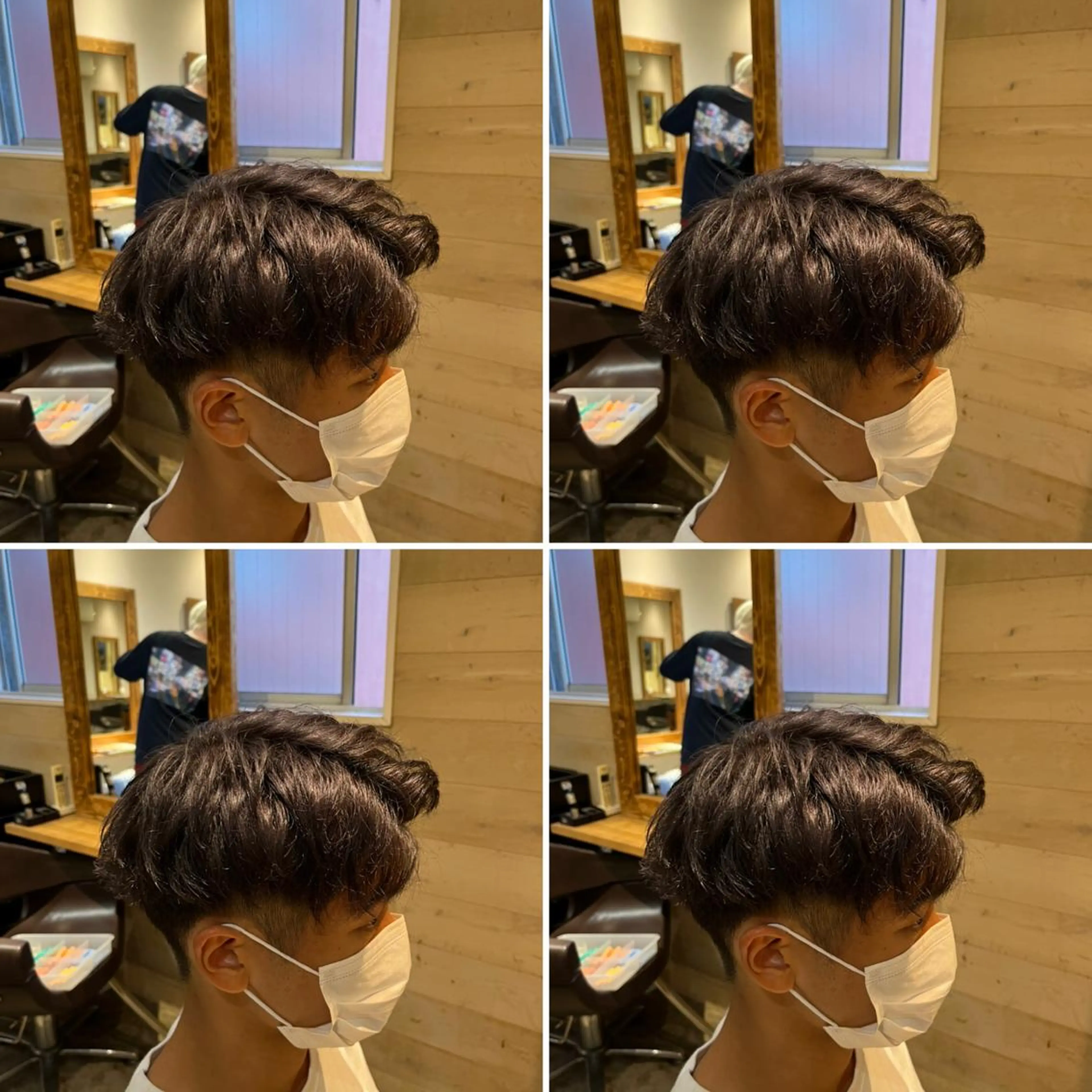 カラー メンズ カット ヘアカラー トリートメント ヘアセット 👑メンズパーマ特化 店長望月謙二郎👑のヘアスタイル