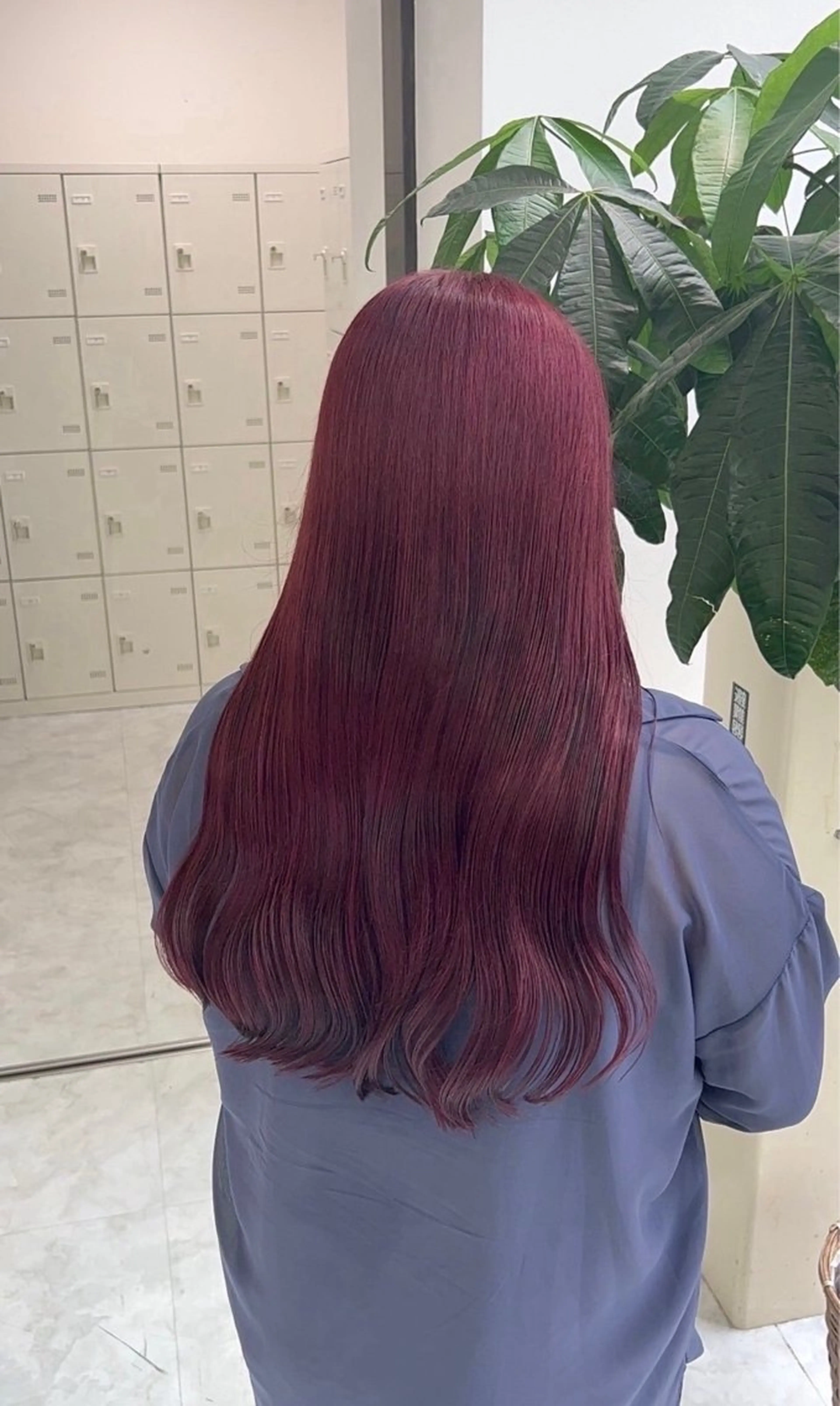 ロング ヘアカラー トリートメント ヘアセット NANA🥀韓国ヘア /レイヤー/暖色🥀のヘアスタイル