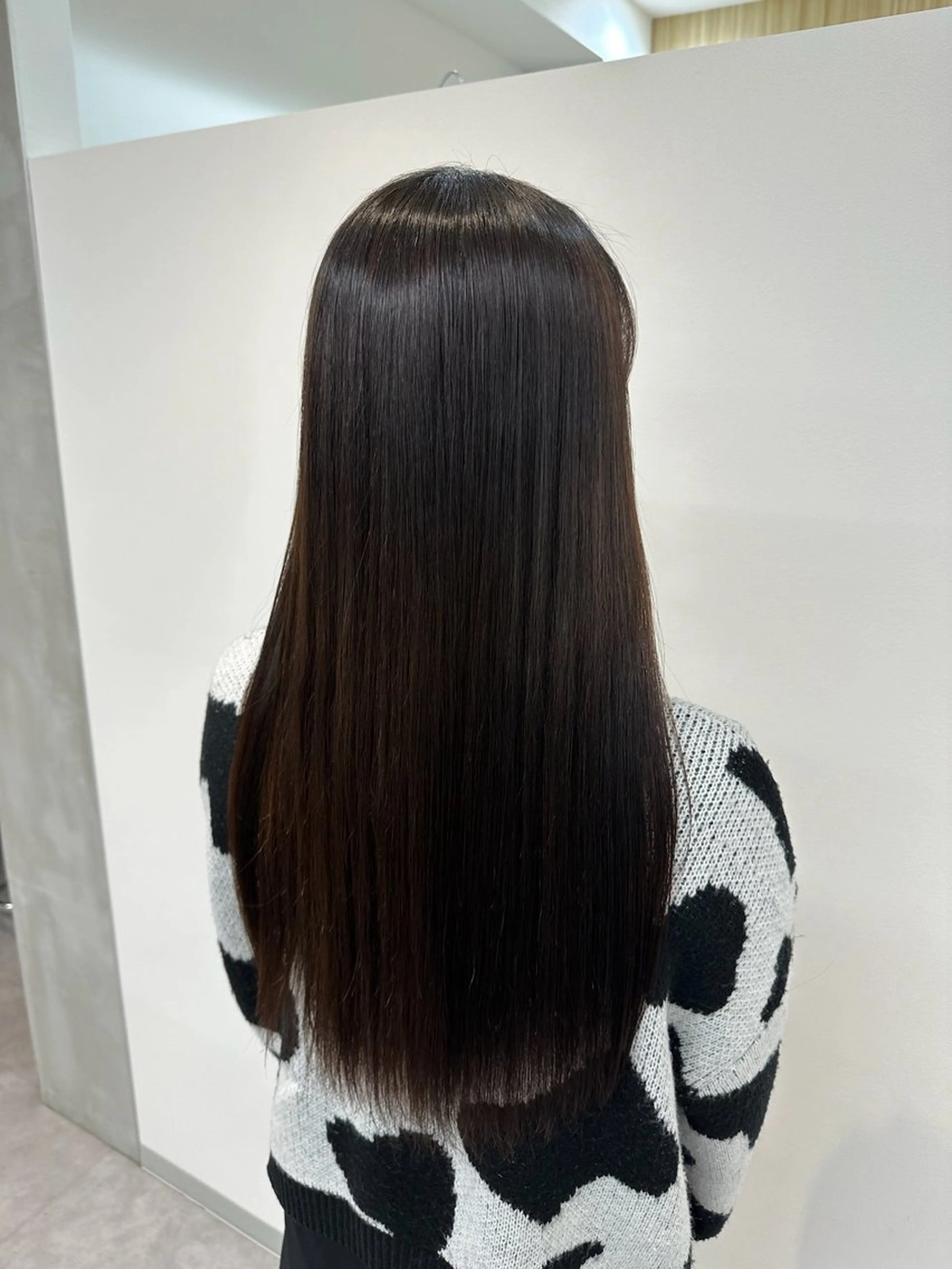 ロング 縮毛矯正 grande hair&spa所属・🫧‪透明感カラー 🫧‪サキのヘアスタイル