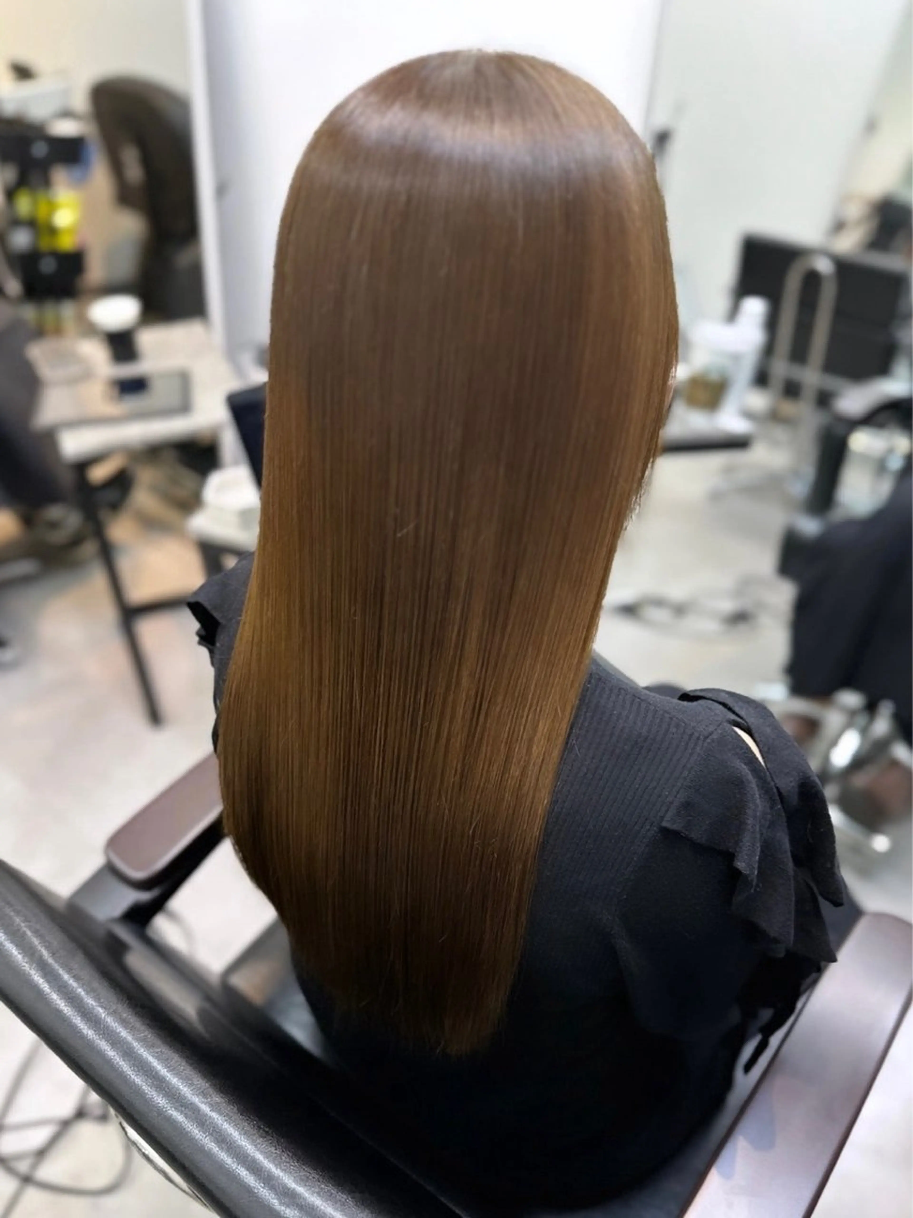 ロング カット ヘアカラー 縮毛矯正 トリートメント shinka　omotesando所属・ブリーチ縮毛矯正 /髪質改善/タイチのヘアスタイル