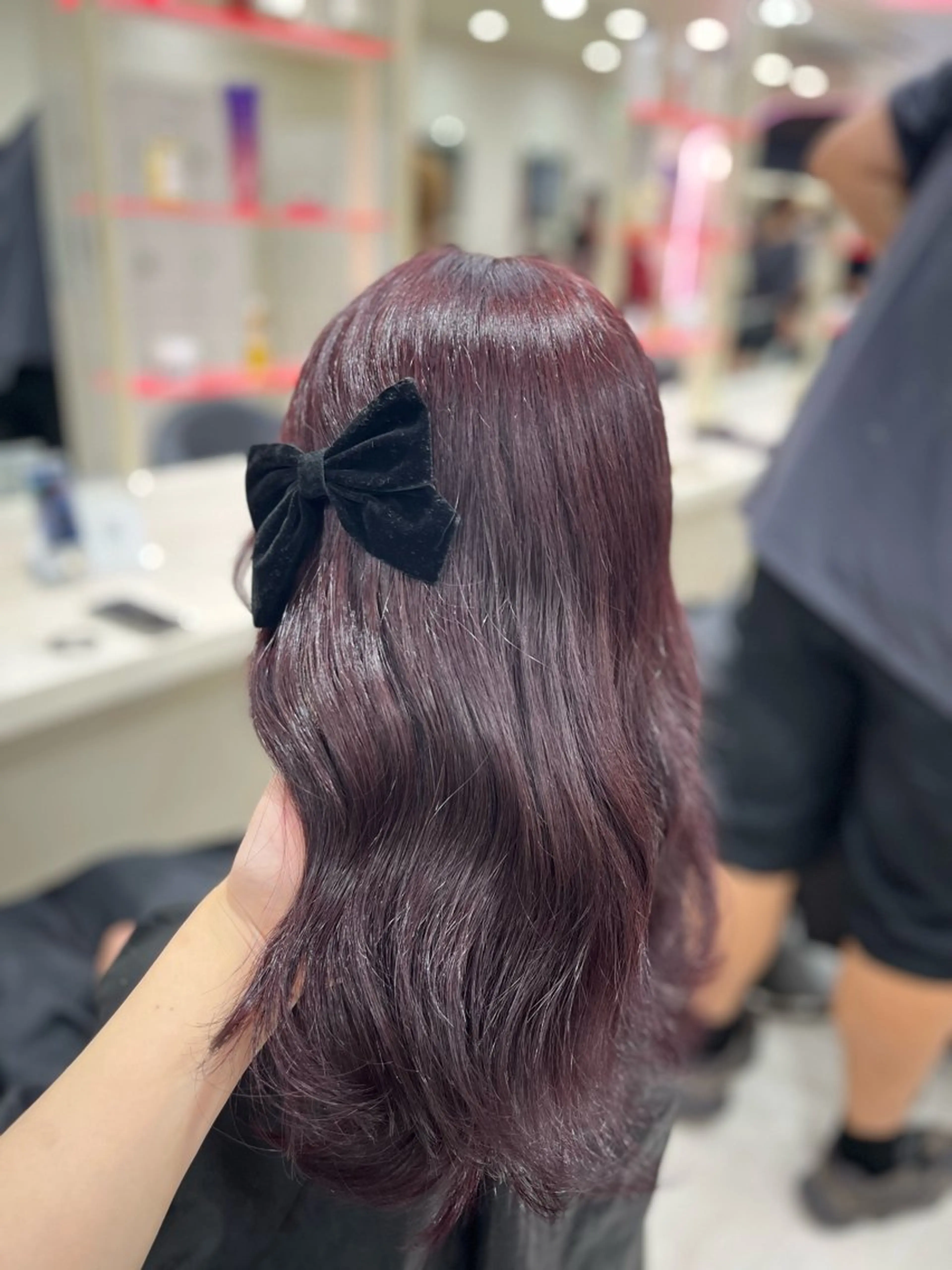 カラー ヘアカラー トリートメント ベージュ・ラベンダー カラー🎀りりのヘアスタイル