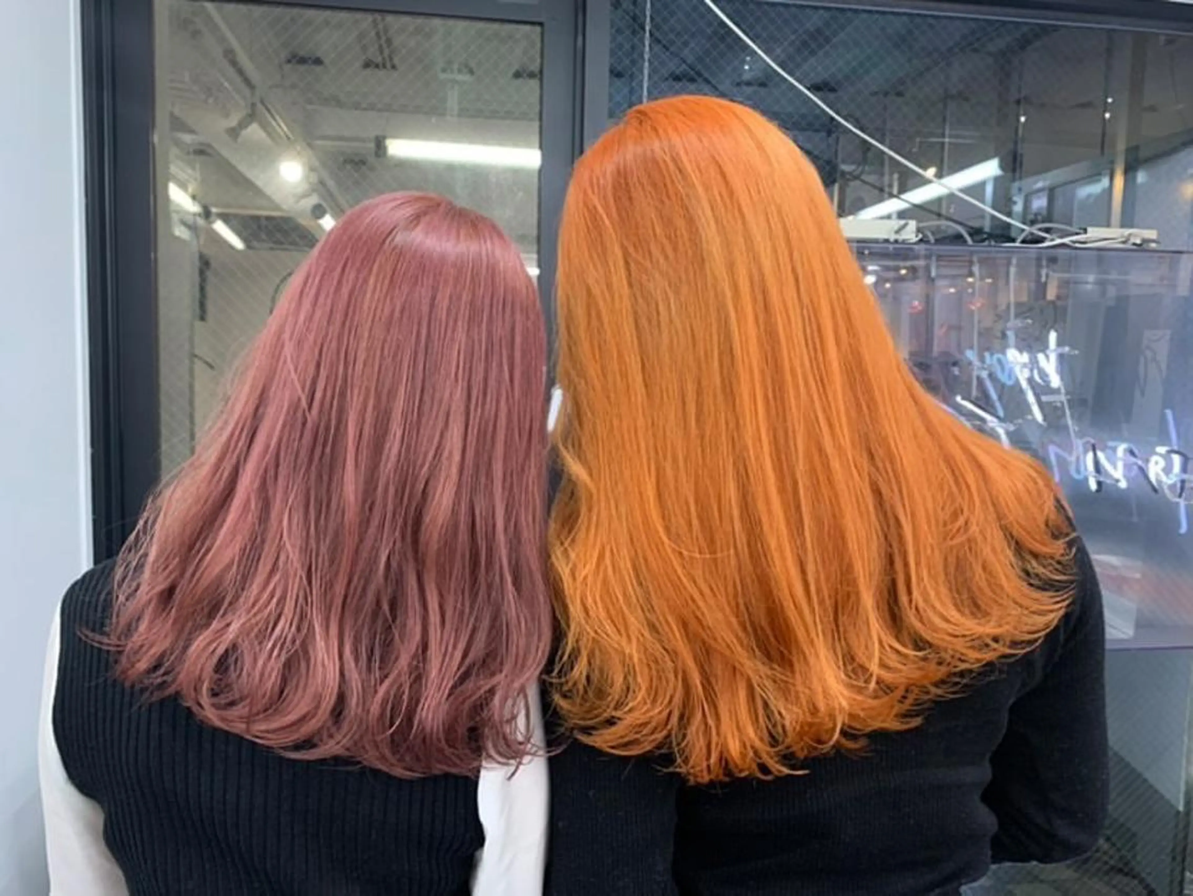 ミディアム カラー ☘️ブリーチ/ハイト ーン/レイヤー/のヘアスタイル