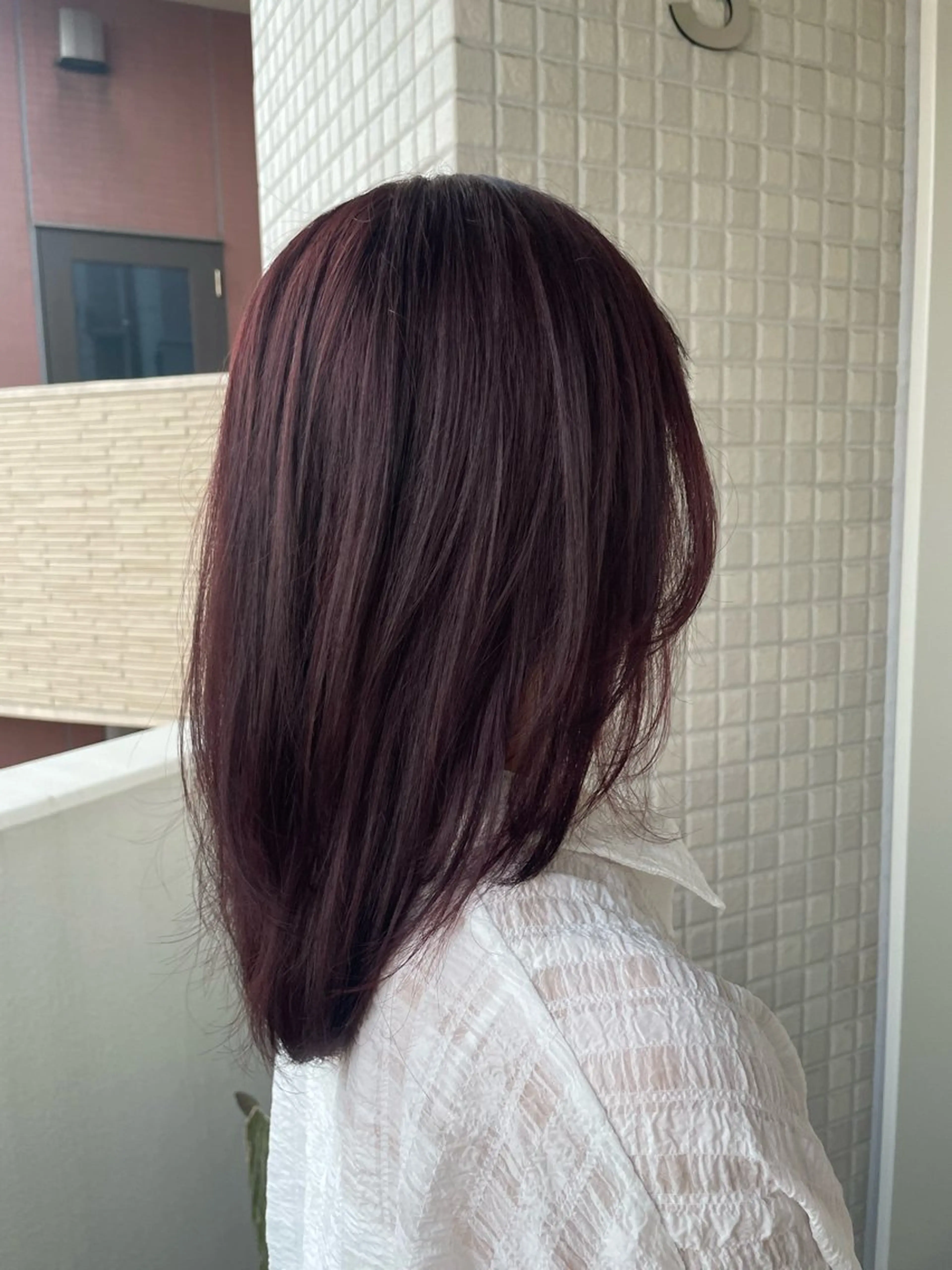 セミロング カラー カット ヘアカラー Toiro 横浜所属・🎀レイヤー/パーマ カラー/ai🎀のヘアスタイル