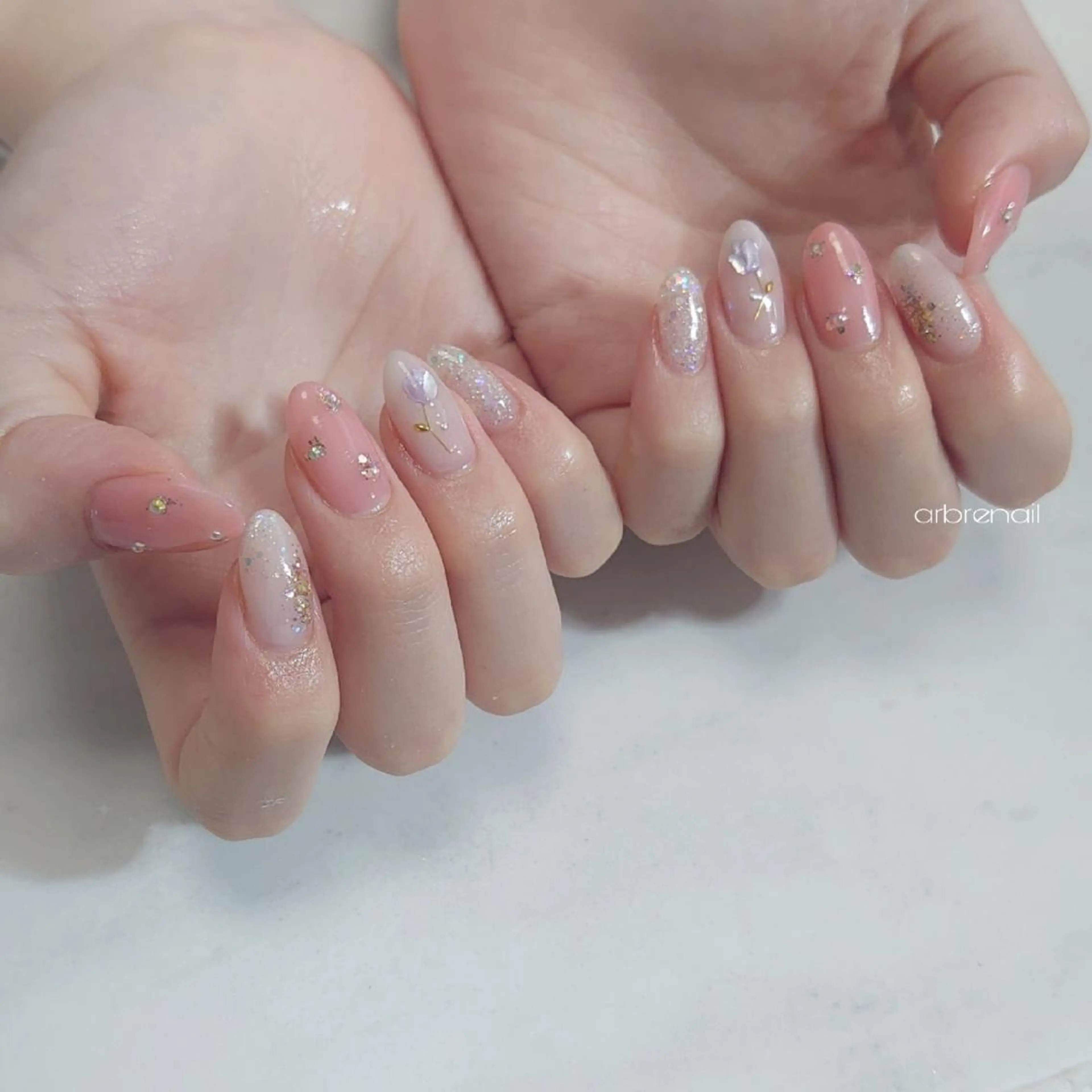 ネイル ＊arbre nail＊.アーブルネイル所属・✯.。 arbre  nail 。✯.のネイルデザイン