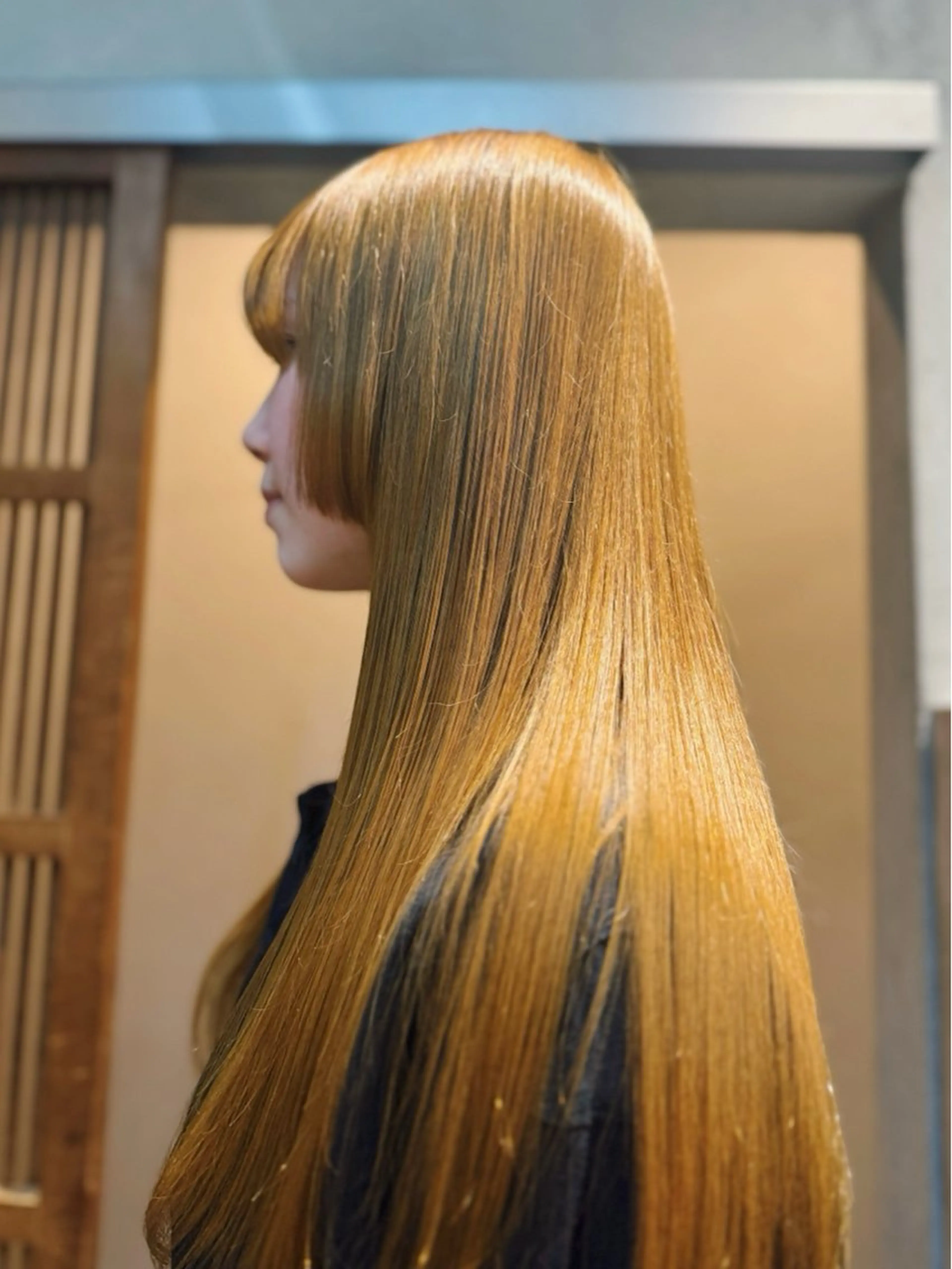 【20:00〜限定価格】【ケアブリーチ使用で柔らかい色味】ブリーチあり/無しダブルカラーの写真