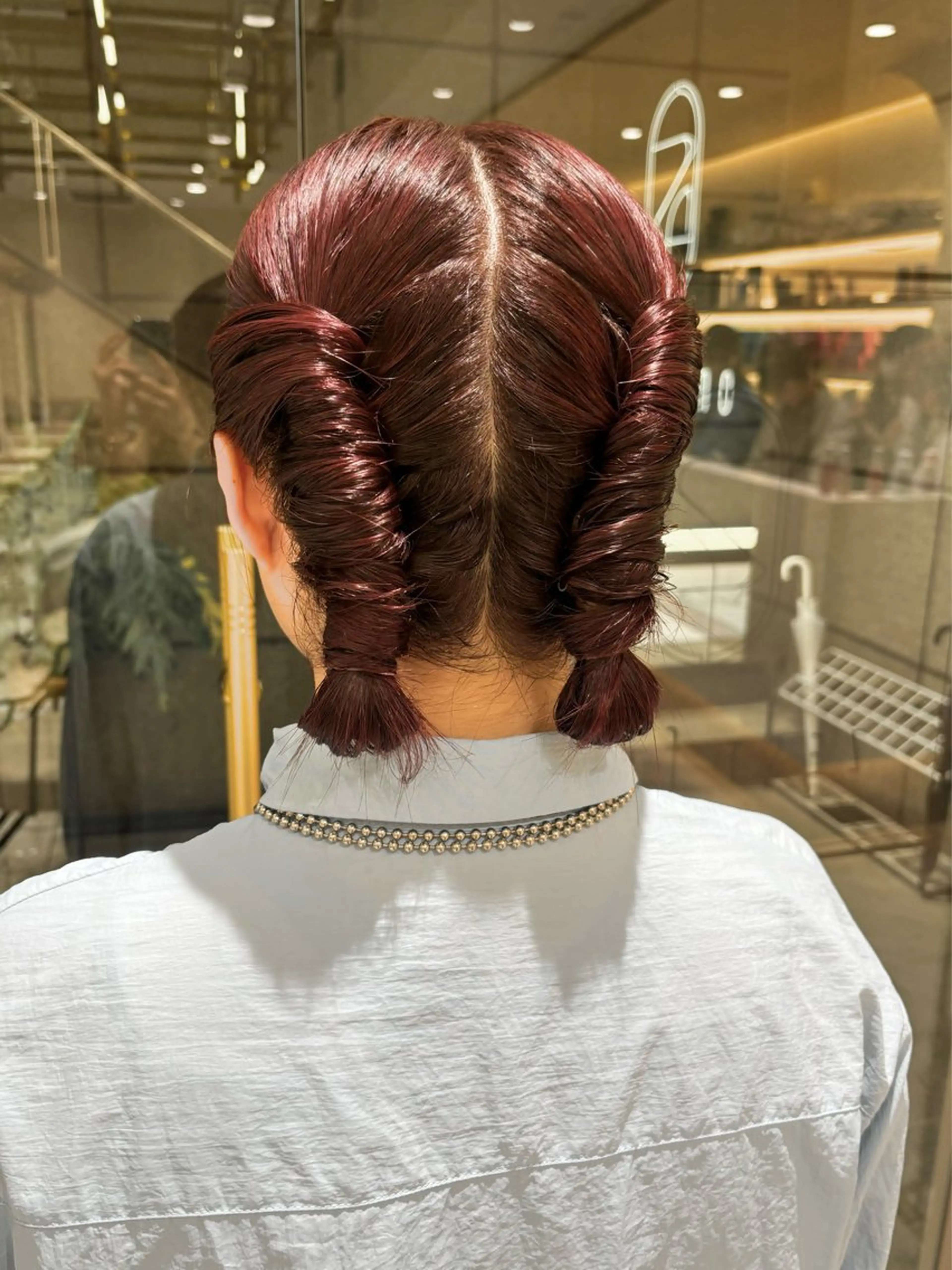 ヘアアレンジ 似合わせ提案サラ艶♡ 彩華のヘアスタイル