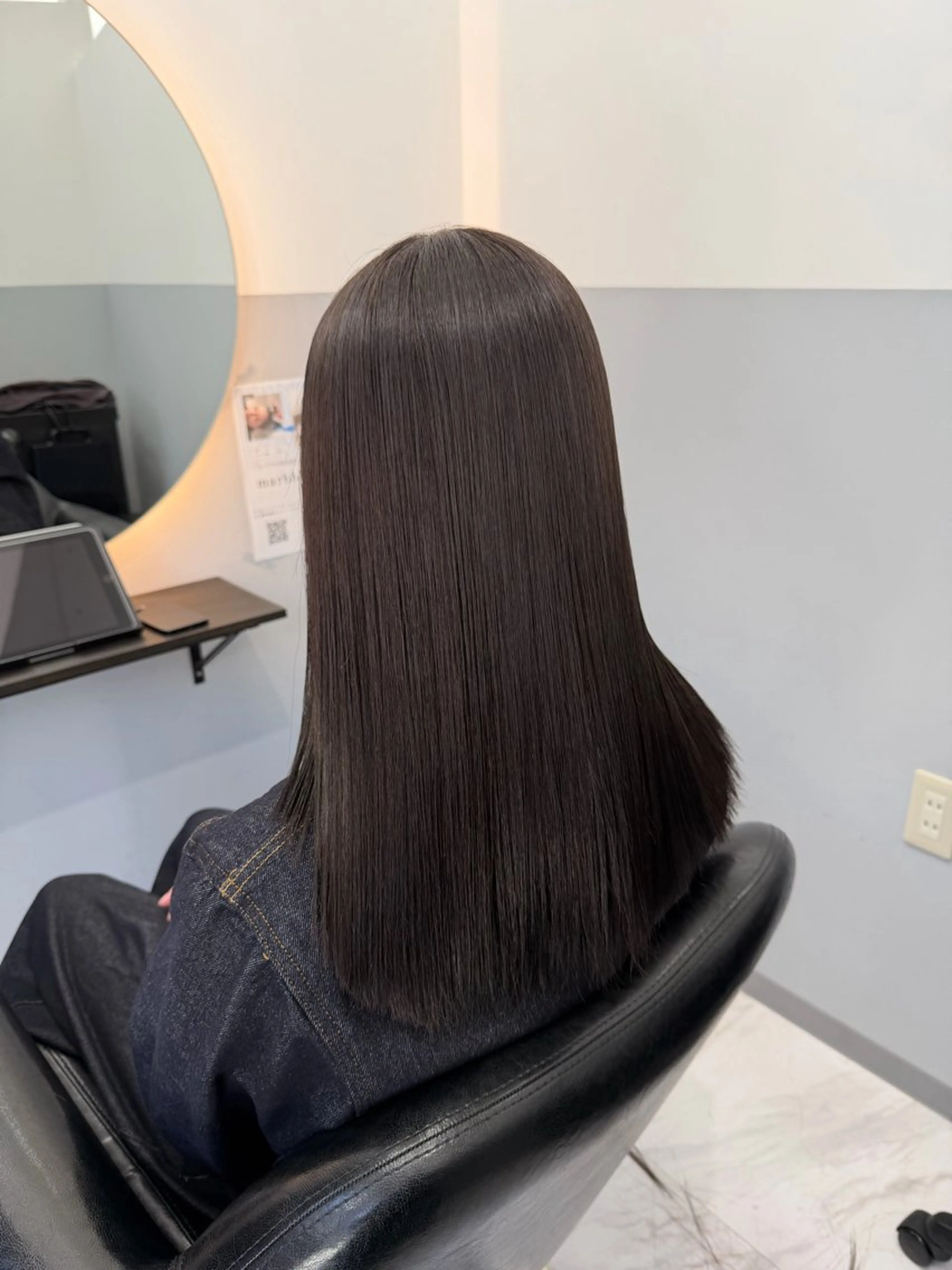 セミロング カラー ヘアカラー トリートメント ✨髪質改善/縮毛矯正 ✨希のヘアスタイル
