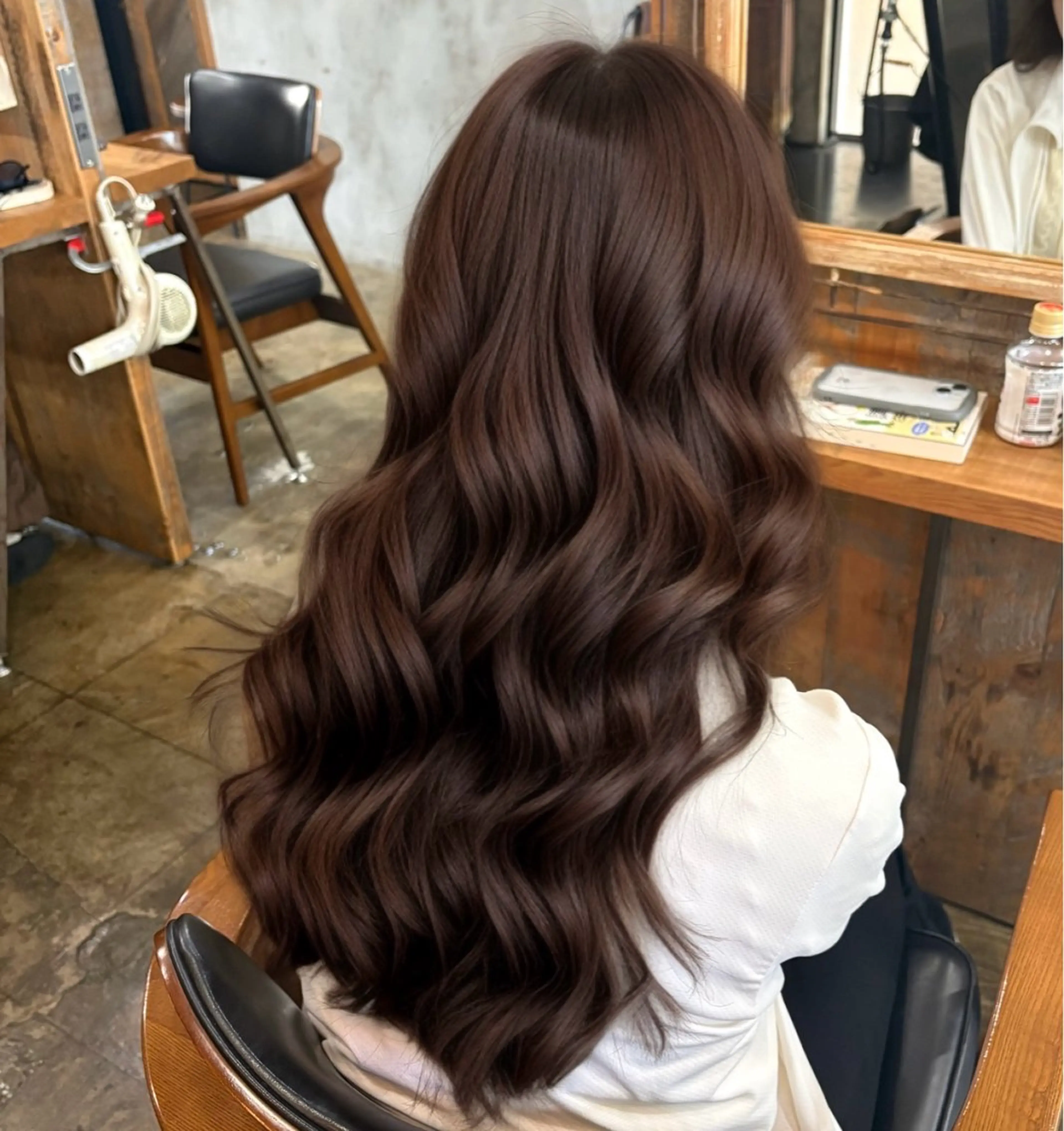 ロング カラー トリートメント ヘアカラー Ricca所属・Hina🧵/恵比寿 中目黒/透明感カラーのヘアスタイル