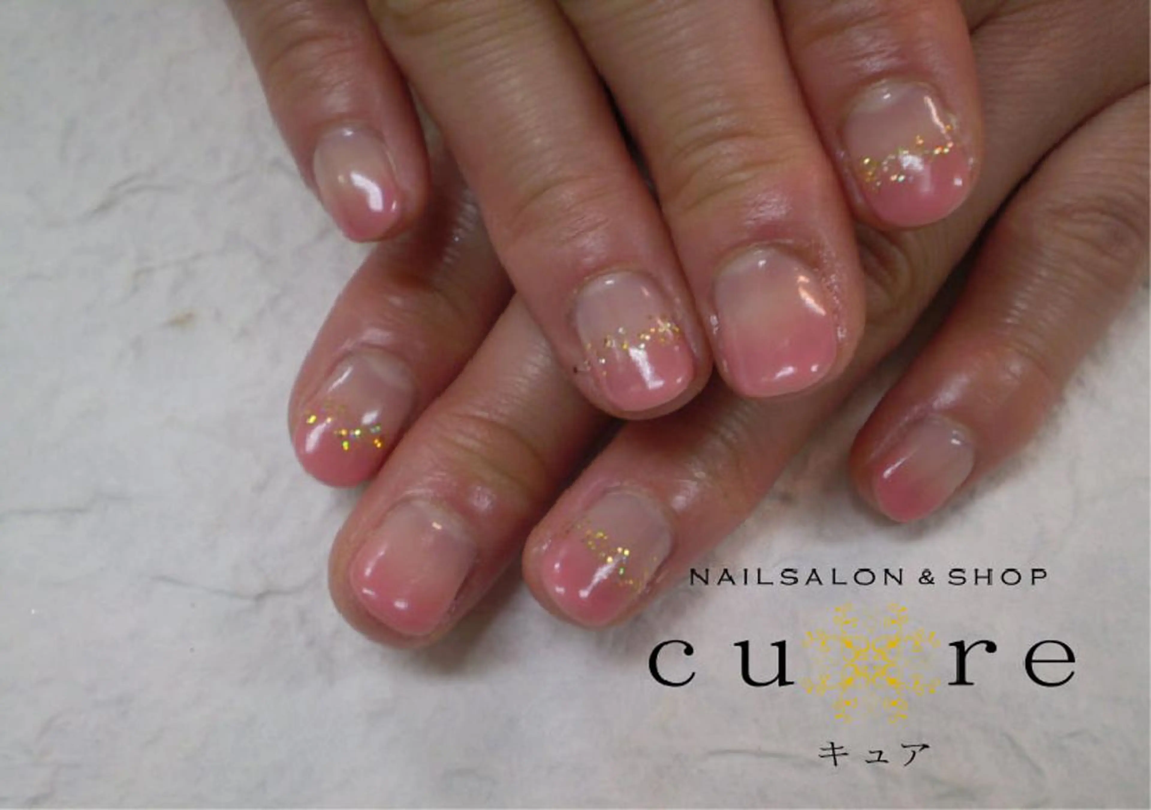 ショート ネイル ネイルサロン Cureのネイルデザイン
