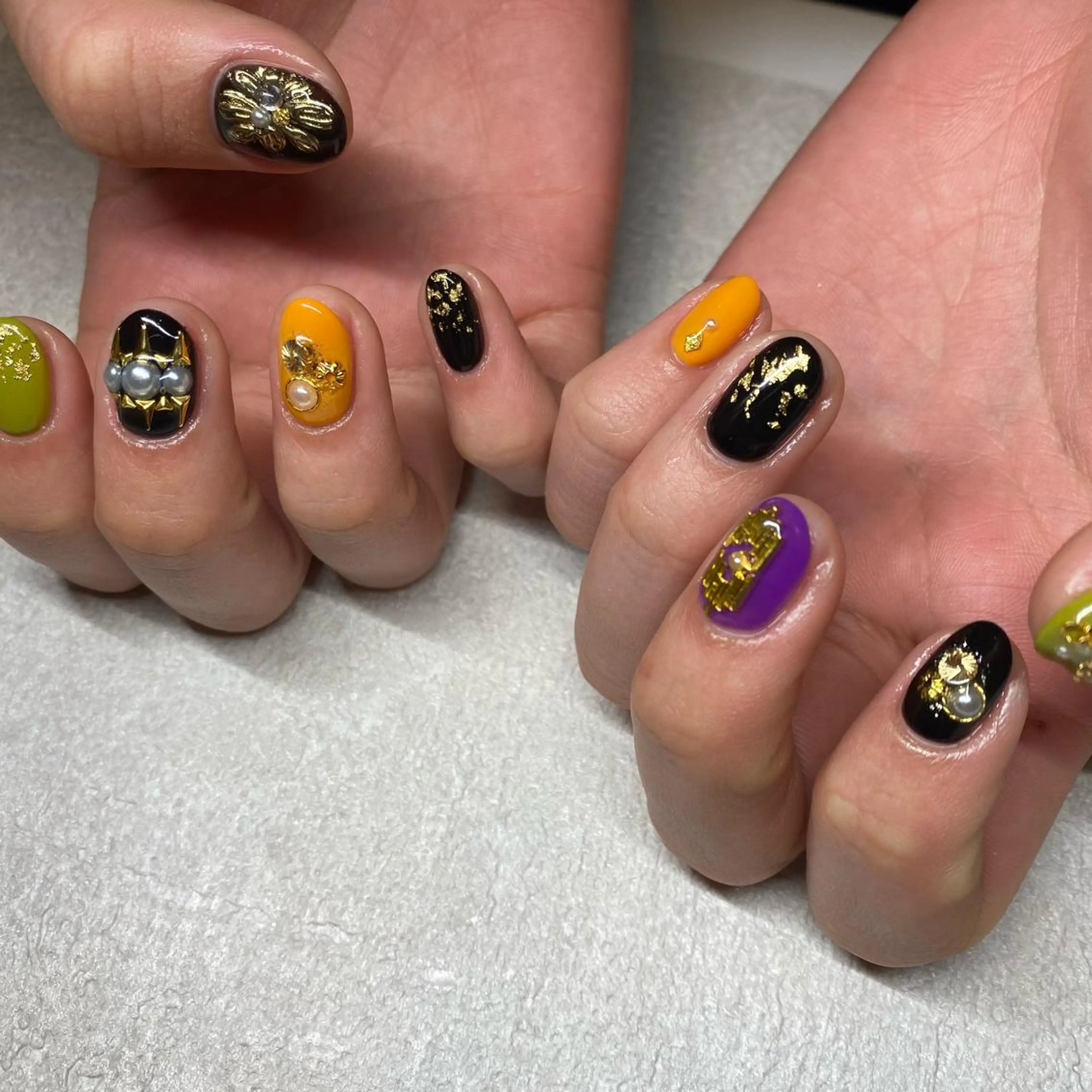 ネイル ハンドネイル NORA nail UMEDAのネイルデザイン