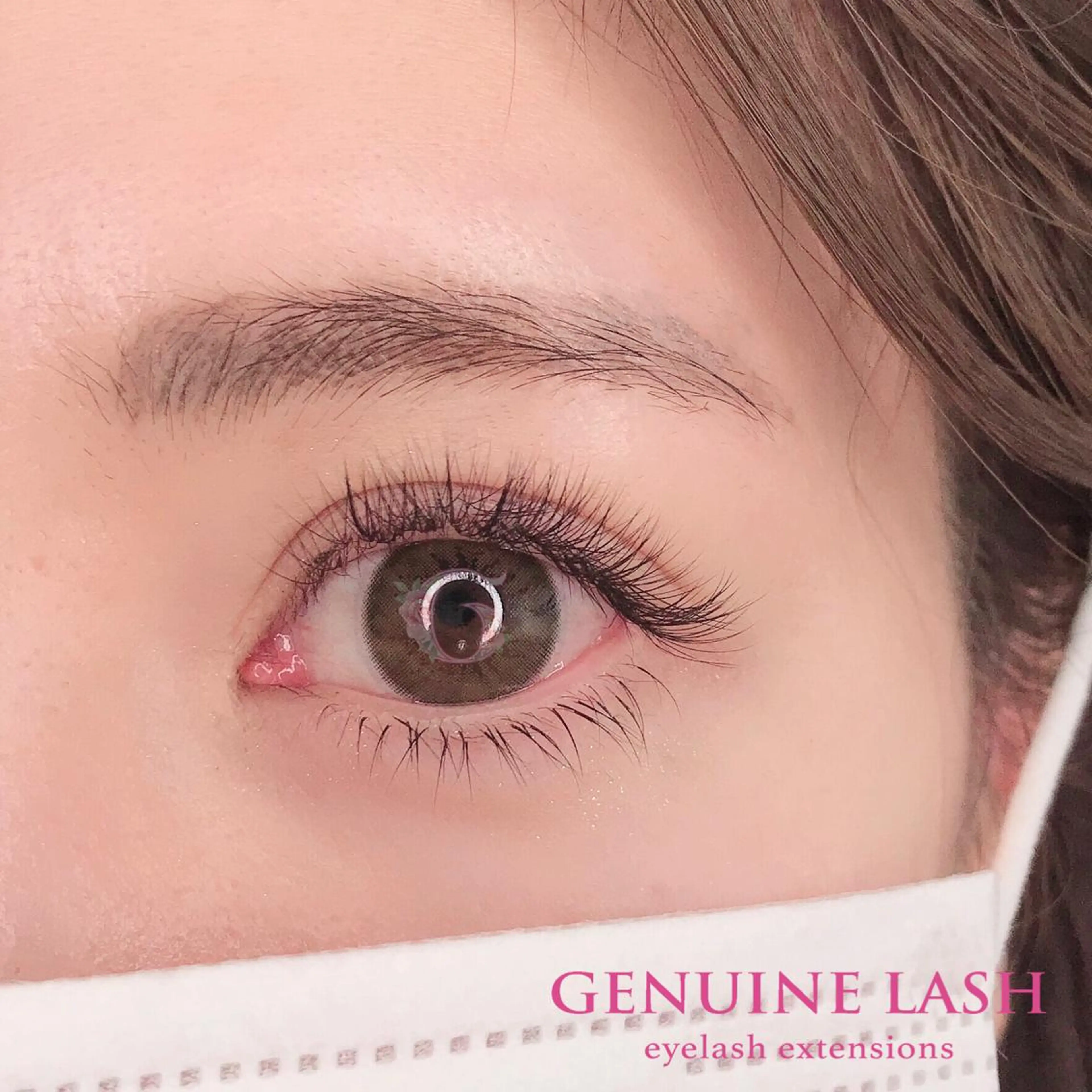 マツエク・マツパ GENUINE LASH所属・GENUINE LASH　SAKIのマツエク・マツパデザイン