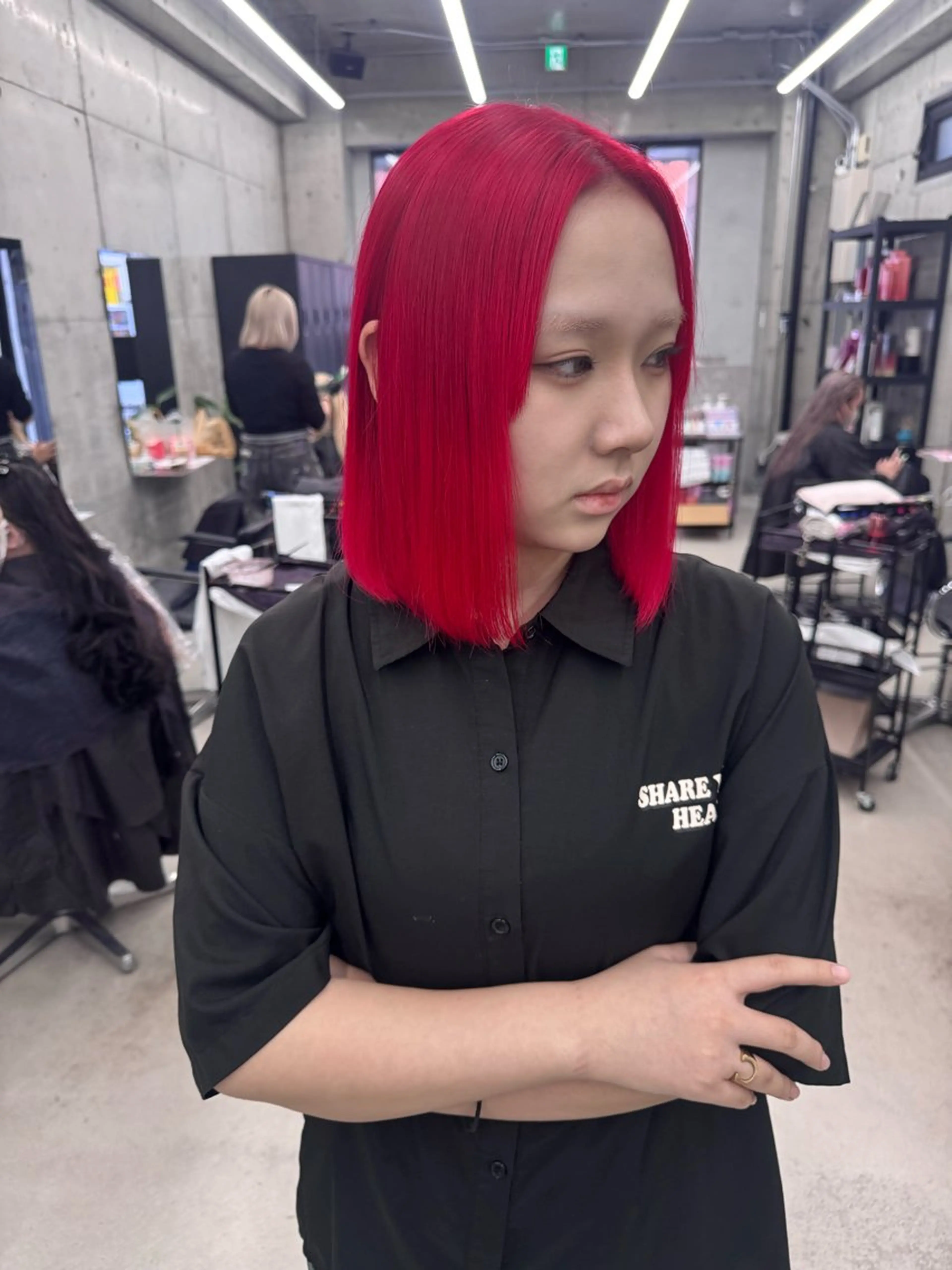 カラー ヘアカラー 和木坂 日美のヘアスタイル